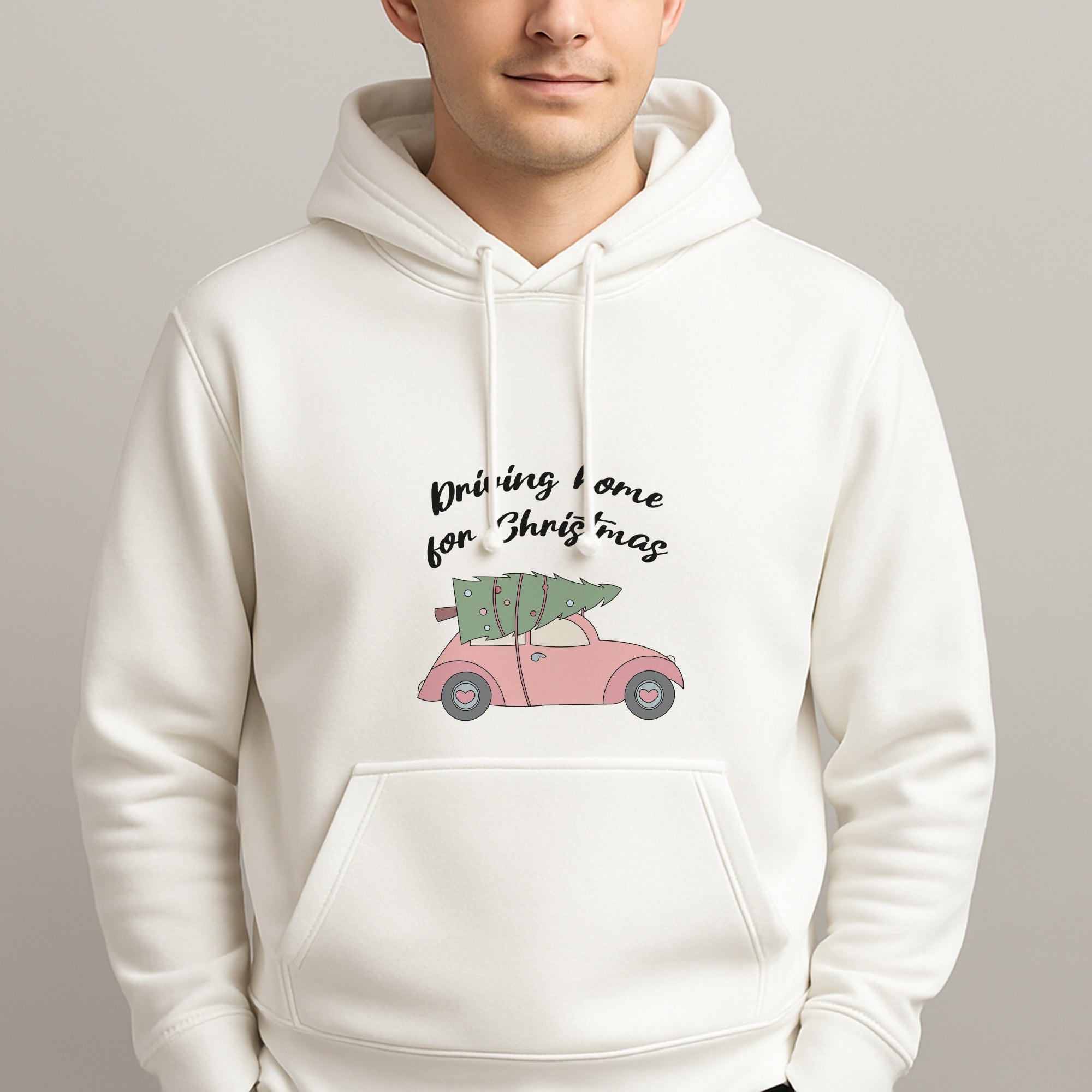 Driving Home For Christmas - Christmas Songs Unisex Hooded Pullover