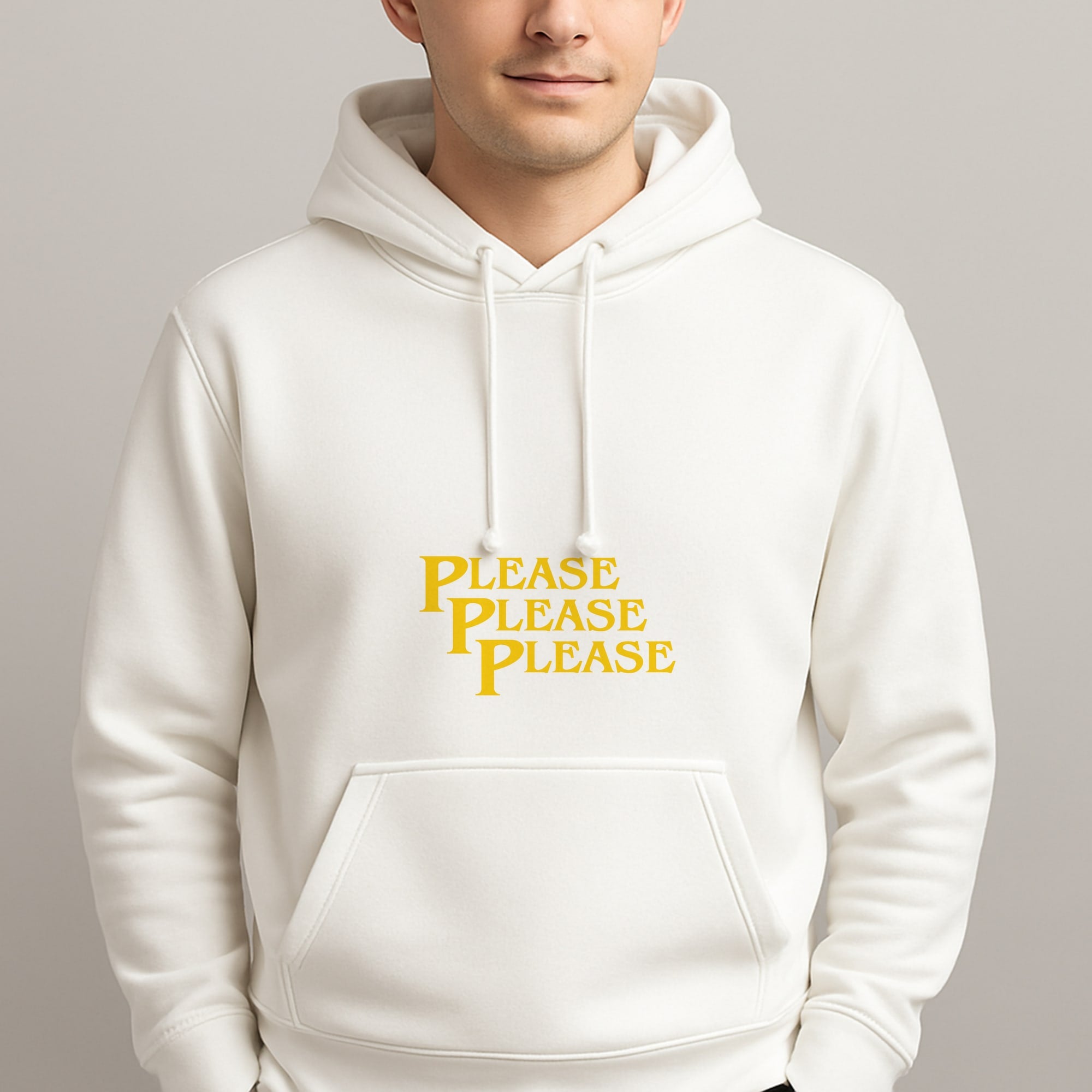Please Please Please Unisex Hooded Pullover