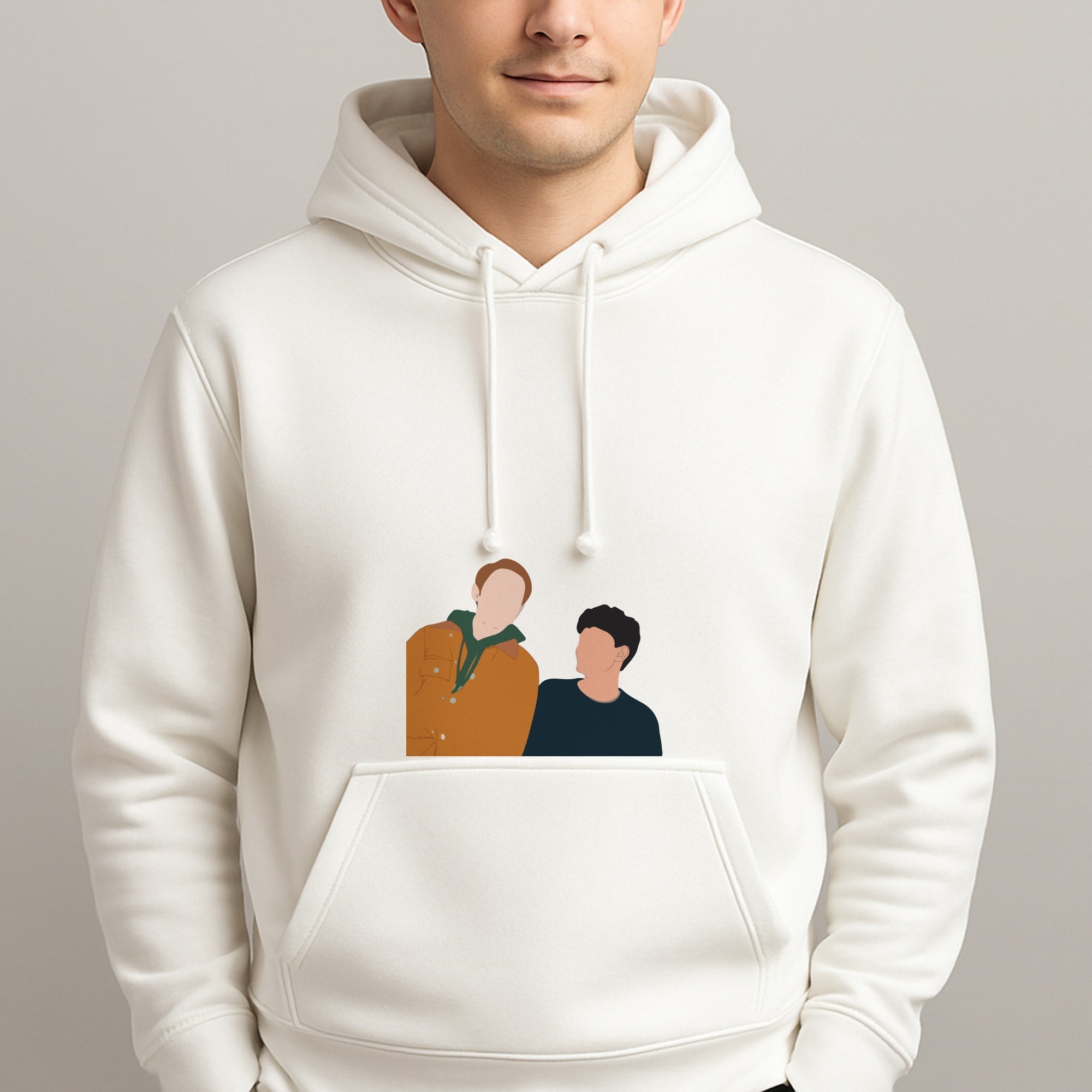 Nick And Charlie - Heart TV Unisex Hooded Pullover