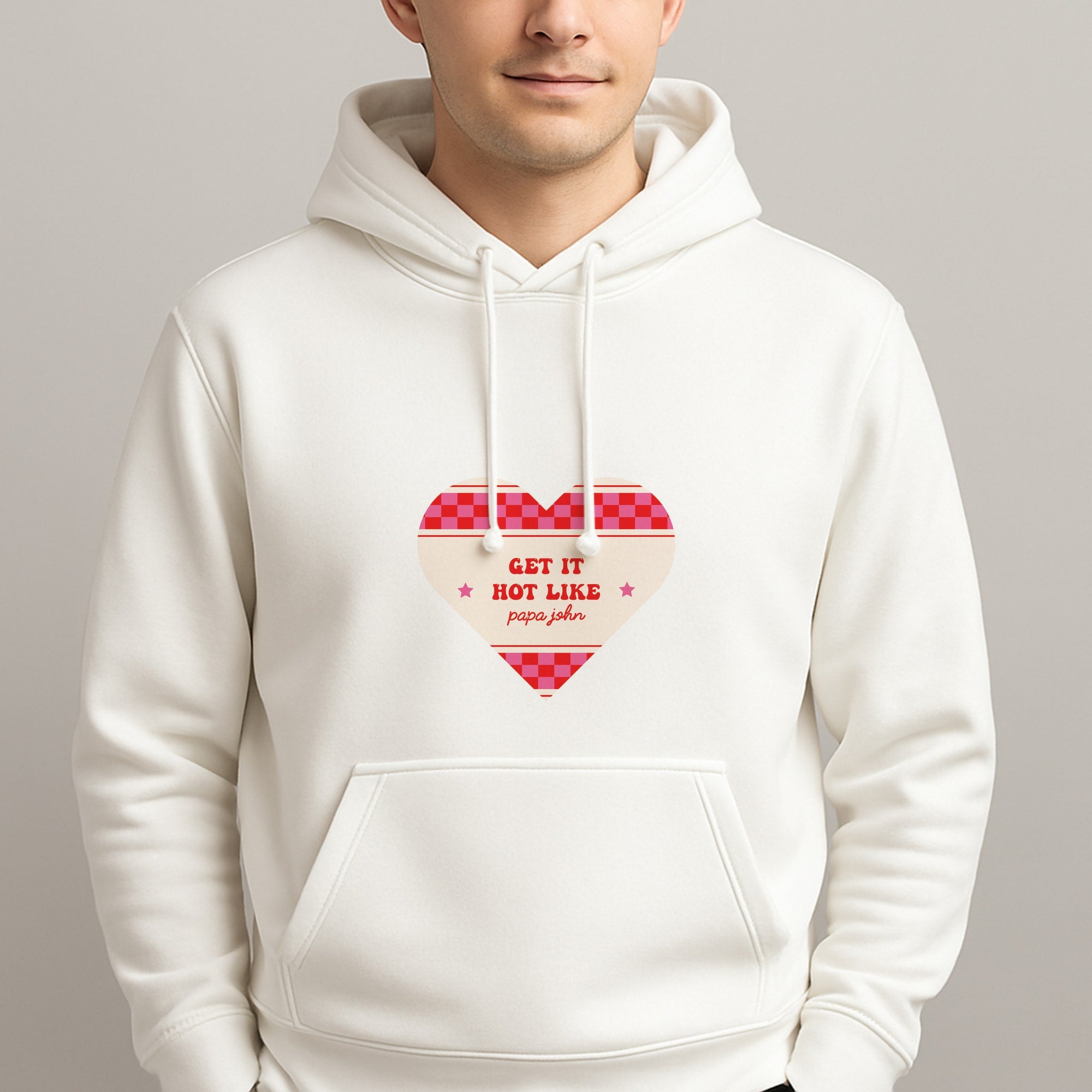 Get It Hot Like Papa John - Chappell Unisex Hooded Pullover