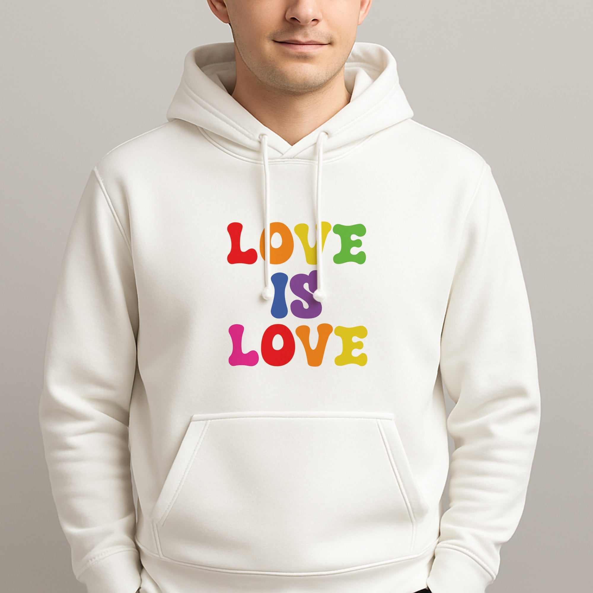 Love Is Love - Pride Unisex Hooded Pullover
