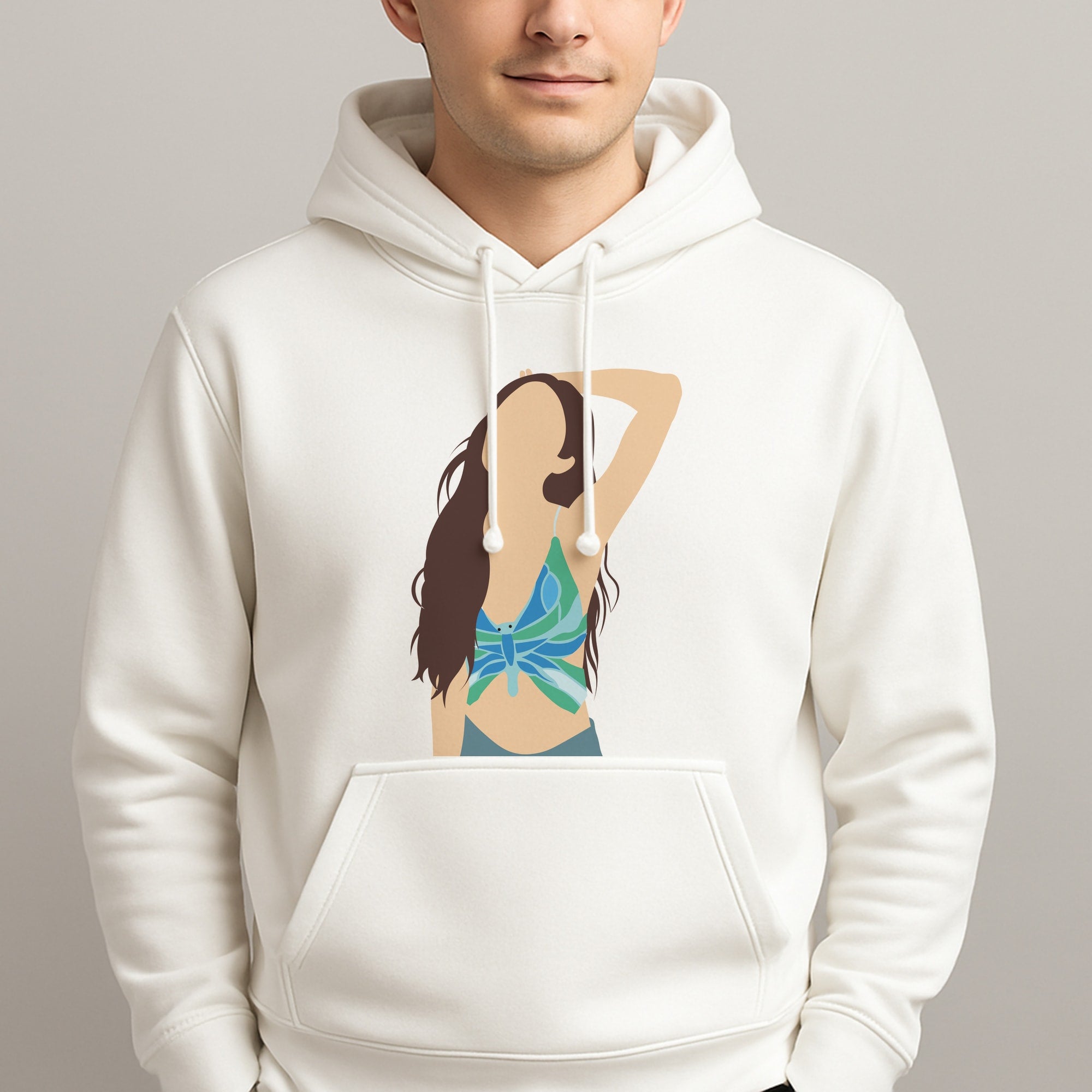 Butterfly Top - Olivia Unisex Hooded Pullover