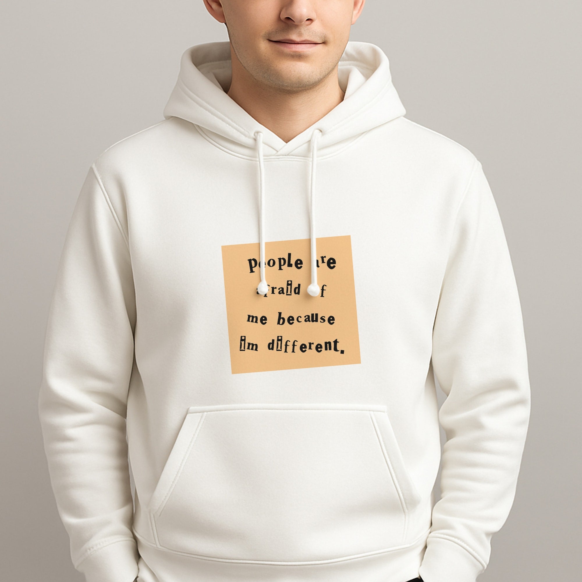 People Are Afraid Of Me - Scissorhands Unisex Hooded Pullover