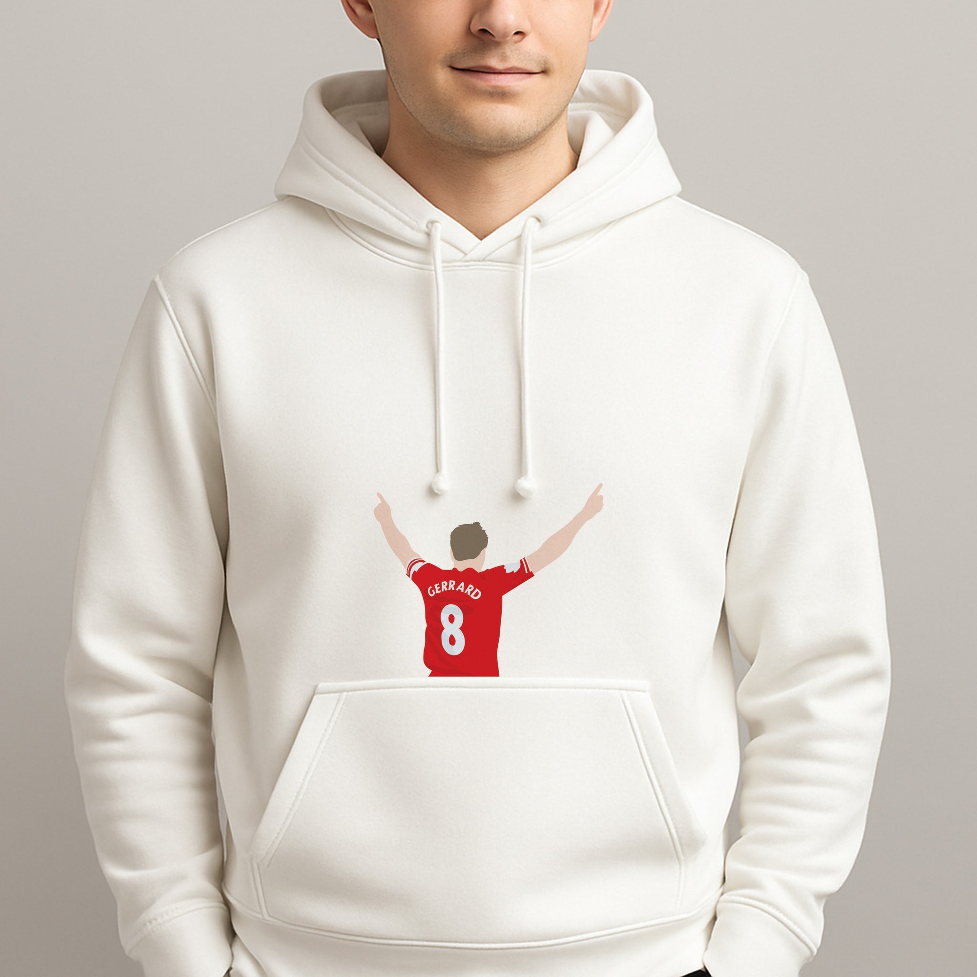 Gerrard - Football Unisex Hooded Pullover
