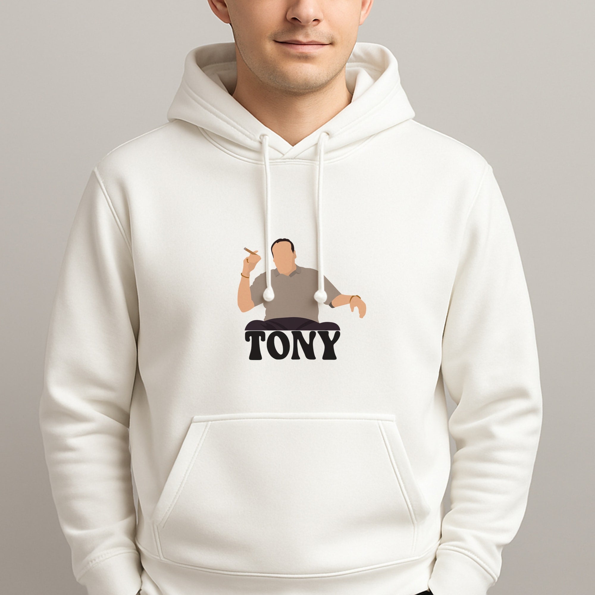 Tony Unisex Hooded Pullover