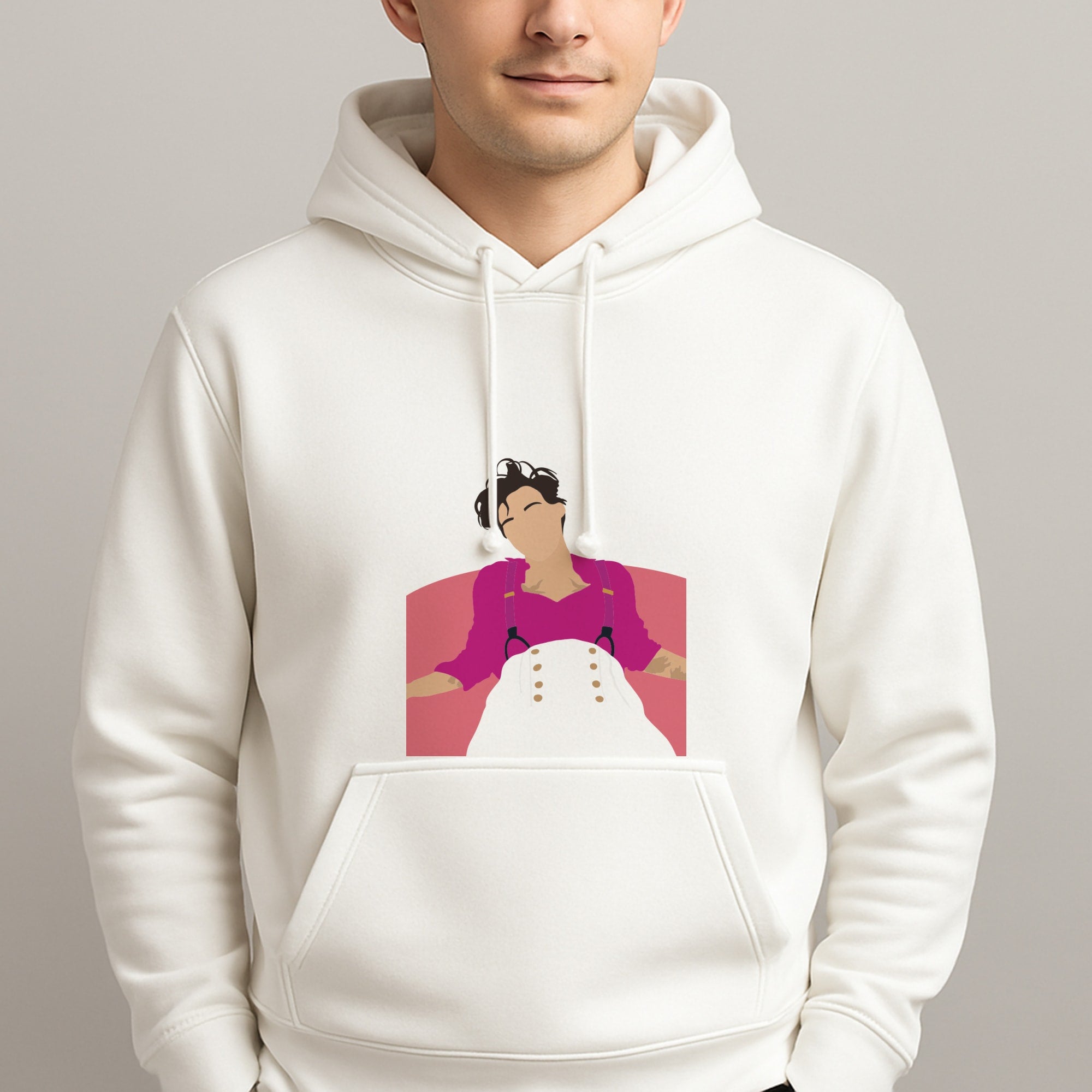 Faceless Harry Unisex Hooded Pullover