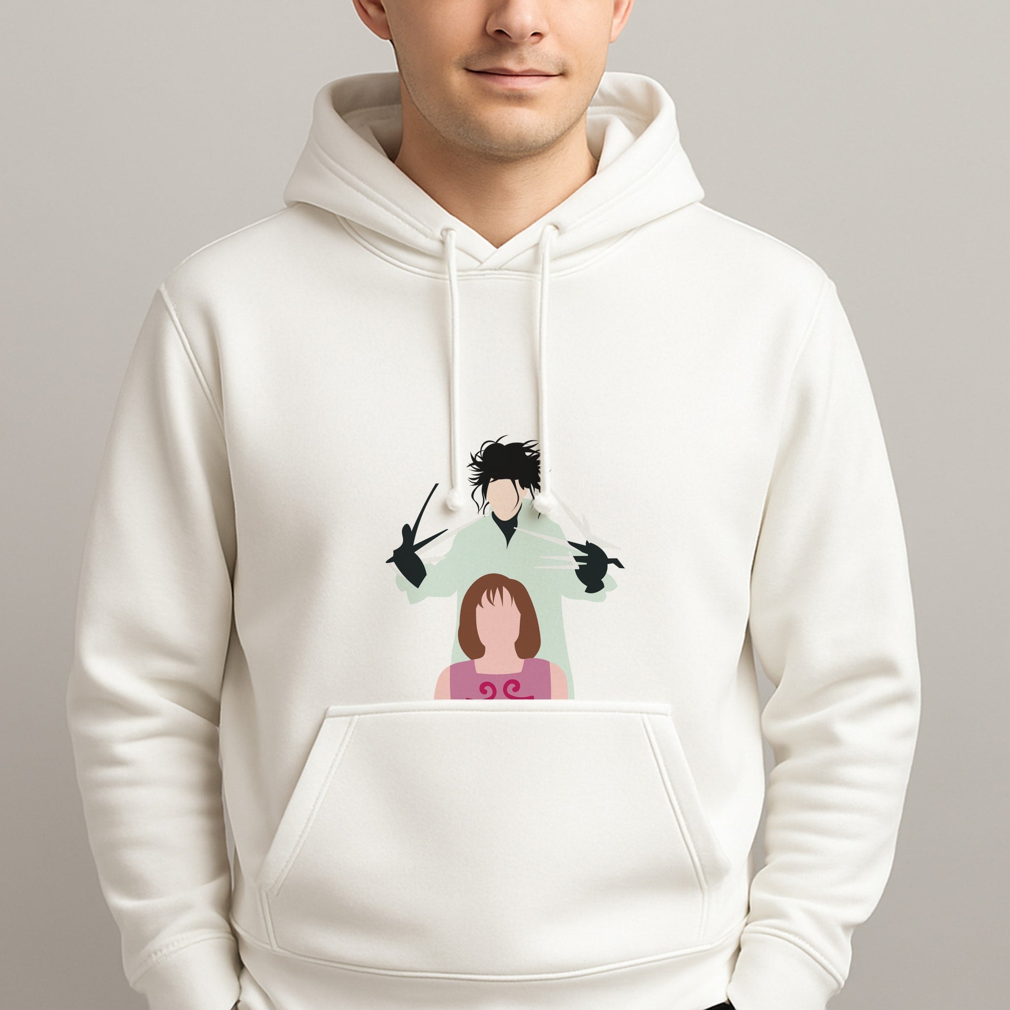 Standing - Scissorhands Unisex Hooded Pullover