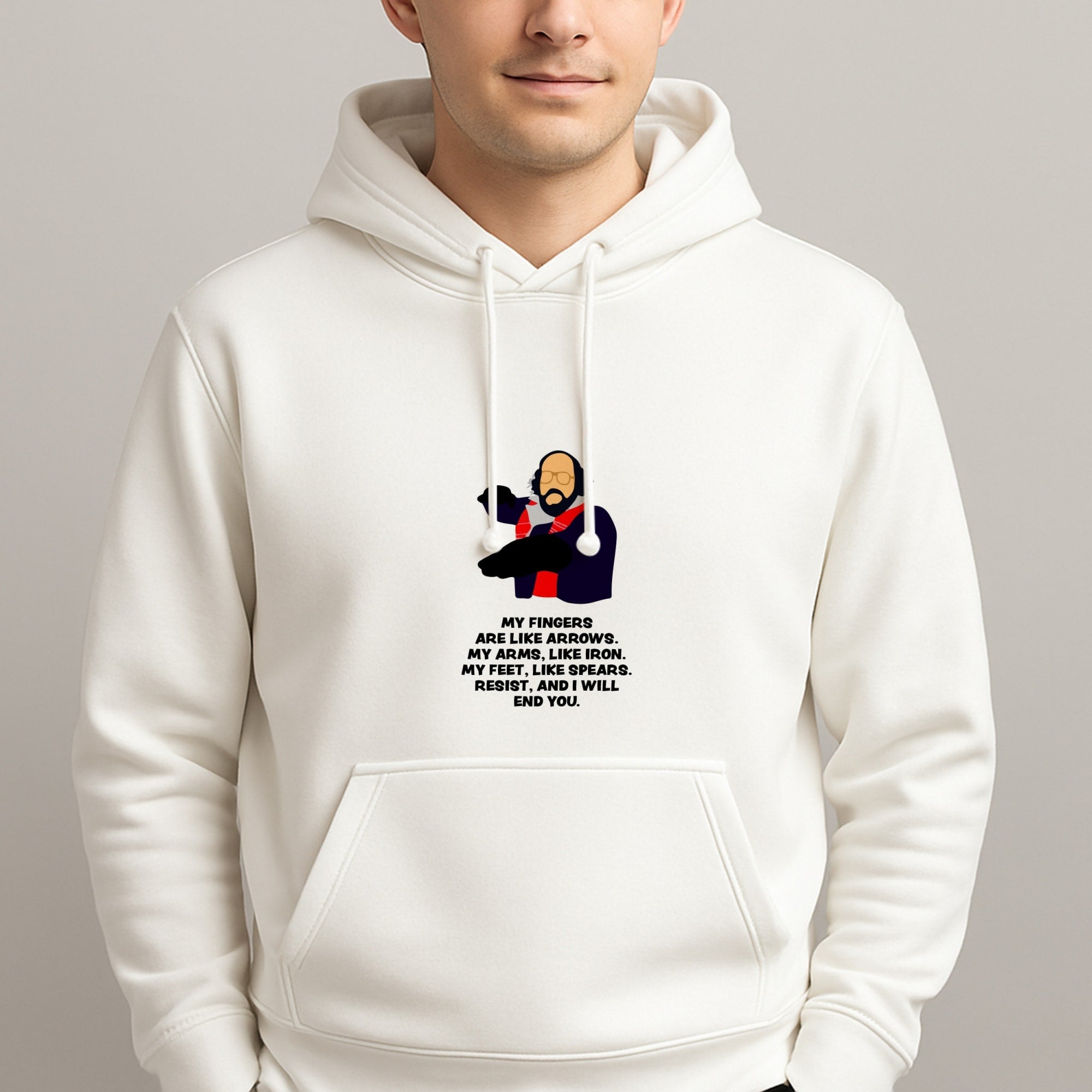 Murray Quote Unisex Hooded Pullover