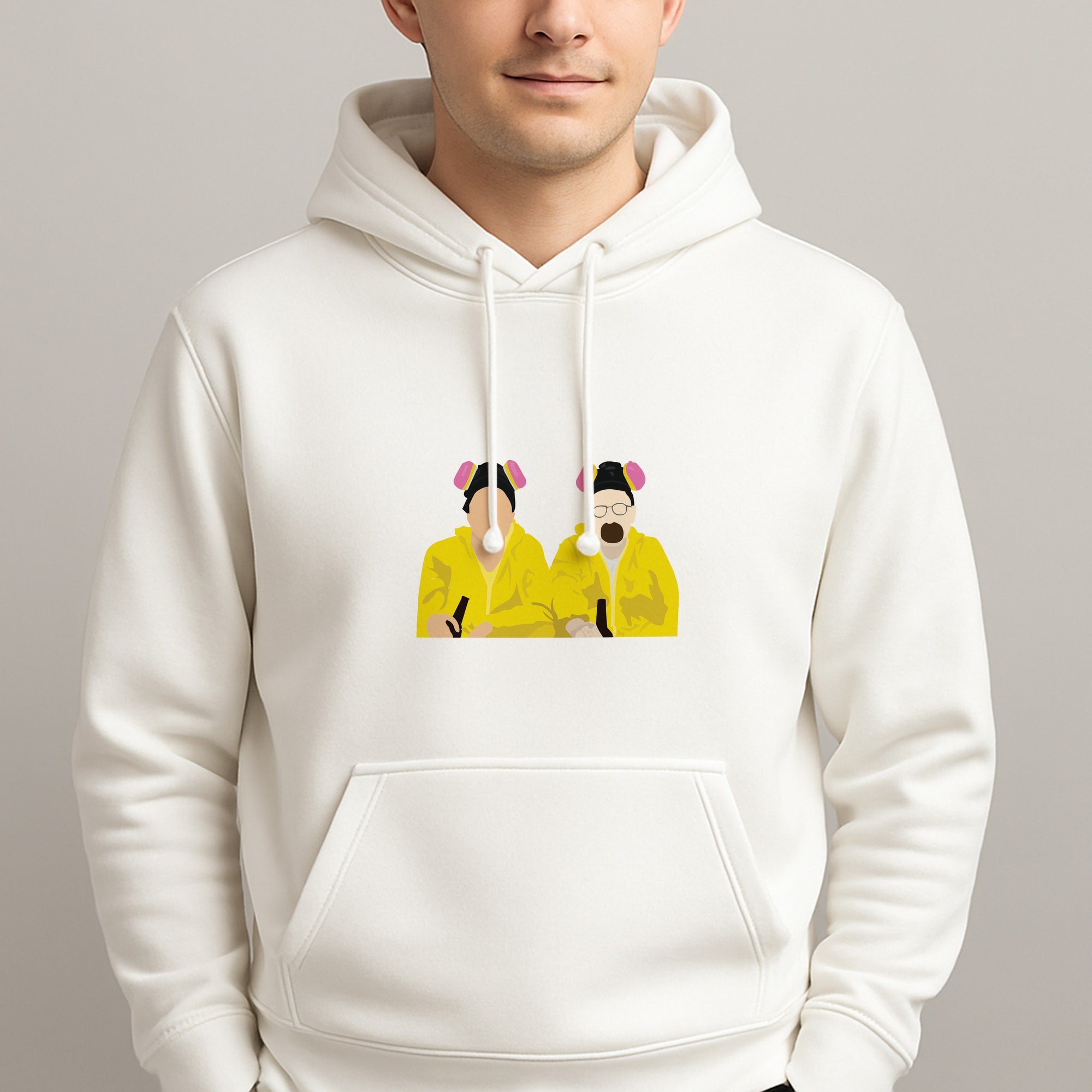 Walter And Jesse Unisex Hooded Pullover
