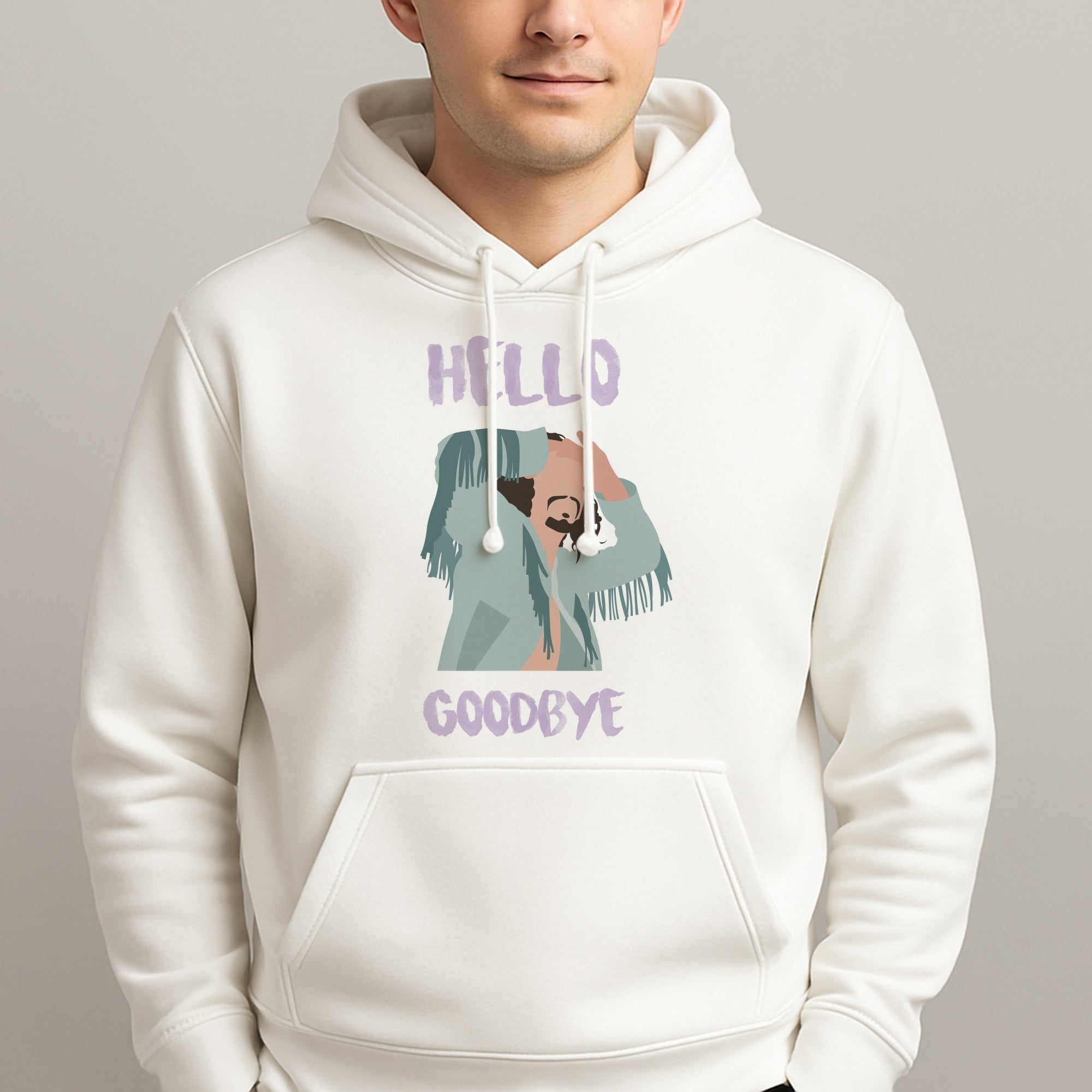Hello Goodbye Unisex Hooded Pullover