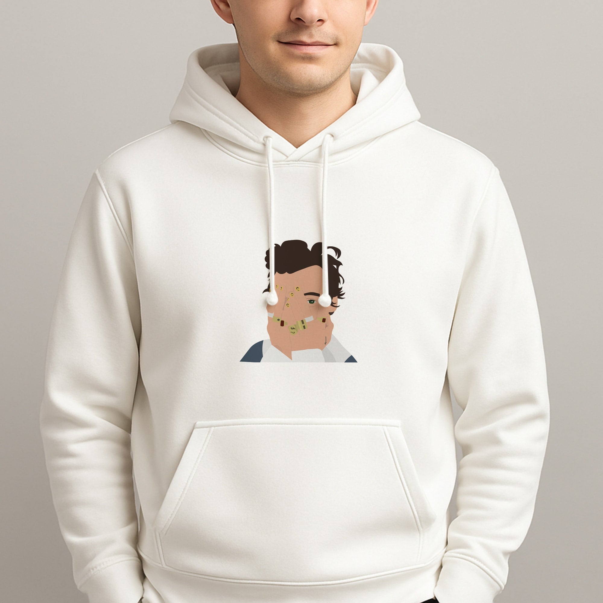 Smiley - Harry Unisex Hooded Pullover