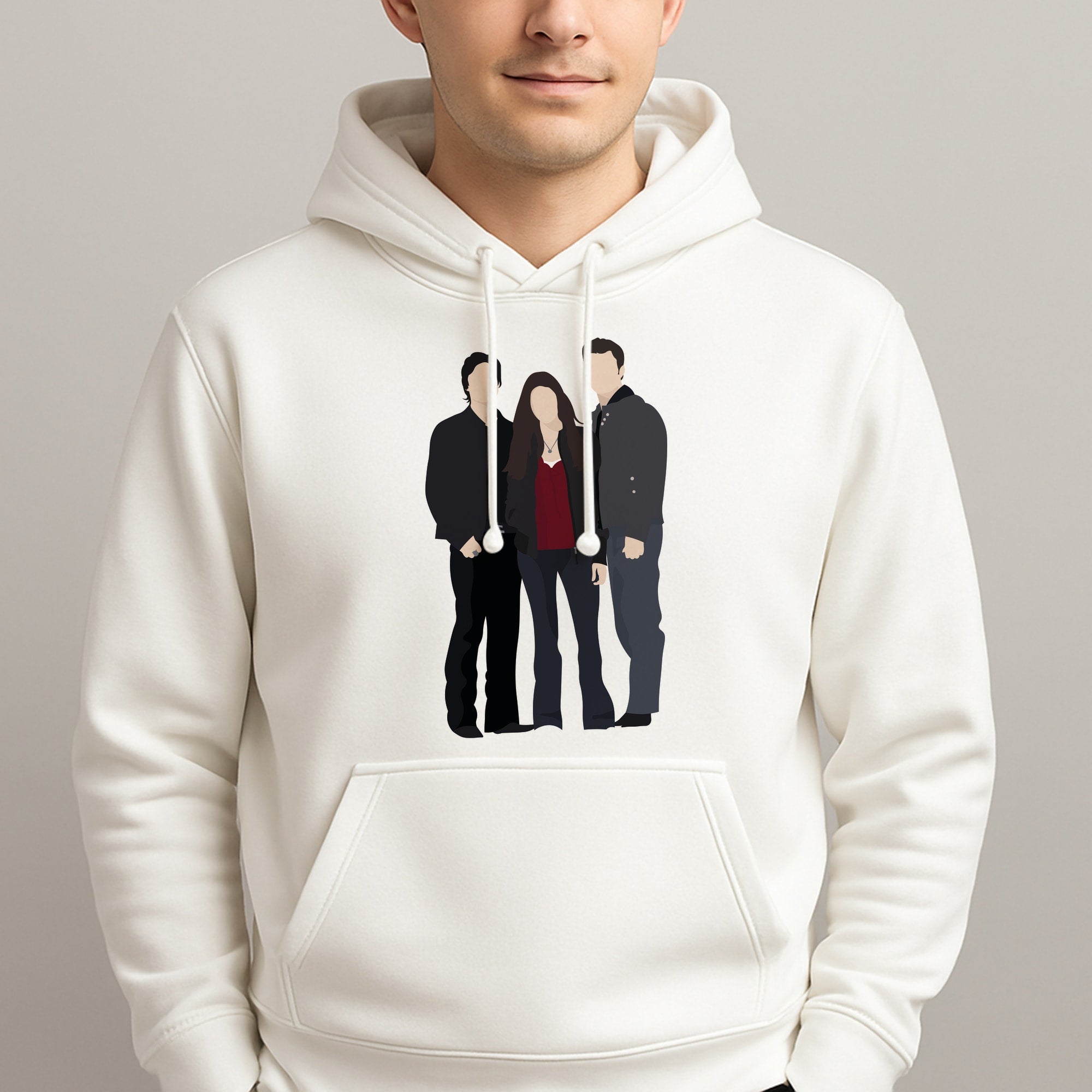 Main Characters - VD Unisex Hooded Pullover