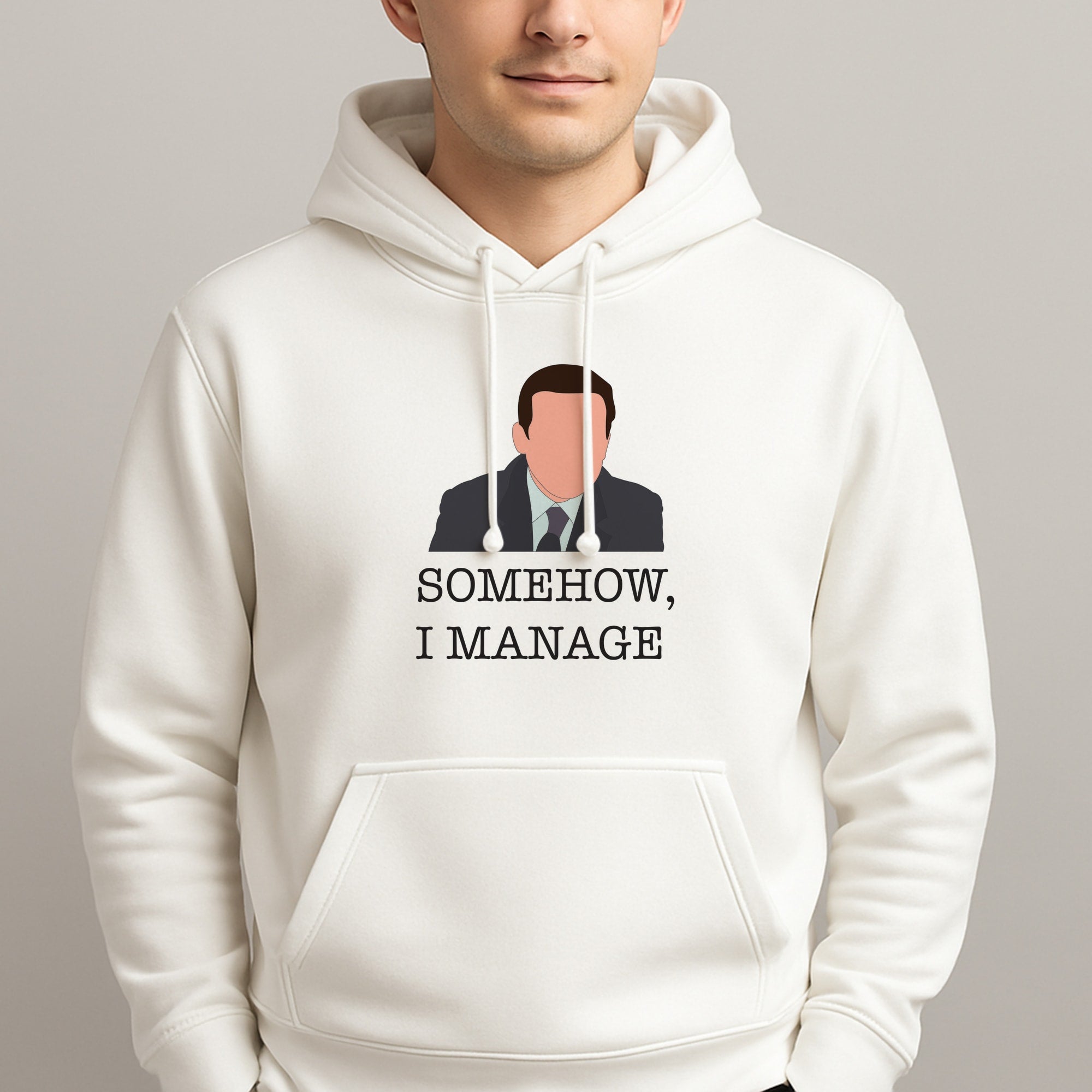 Somehow, I Manage Unisex Hooded Pullover