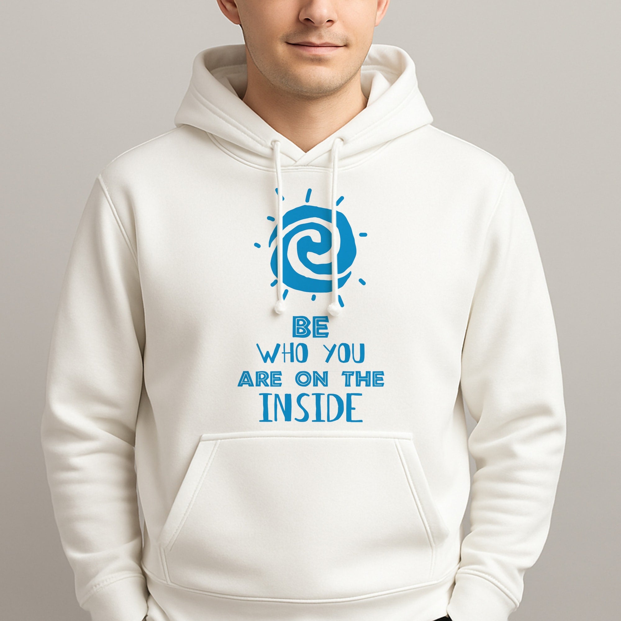 Be Who You Unisex Hooded Pullover
