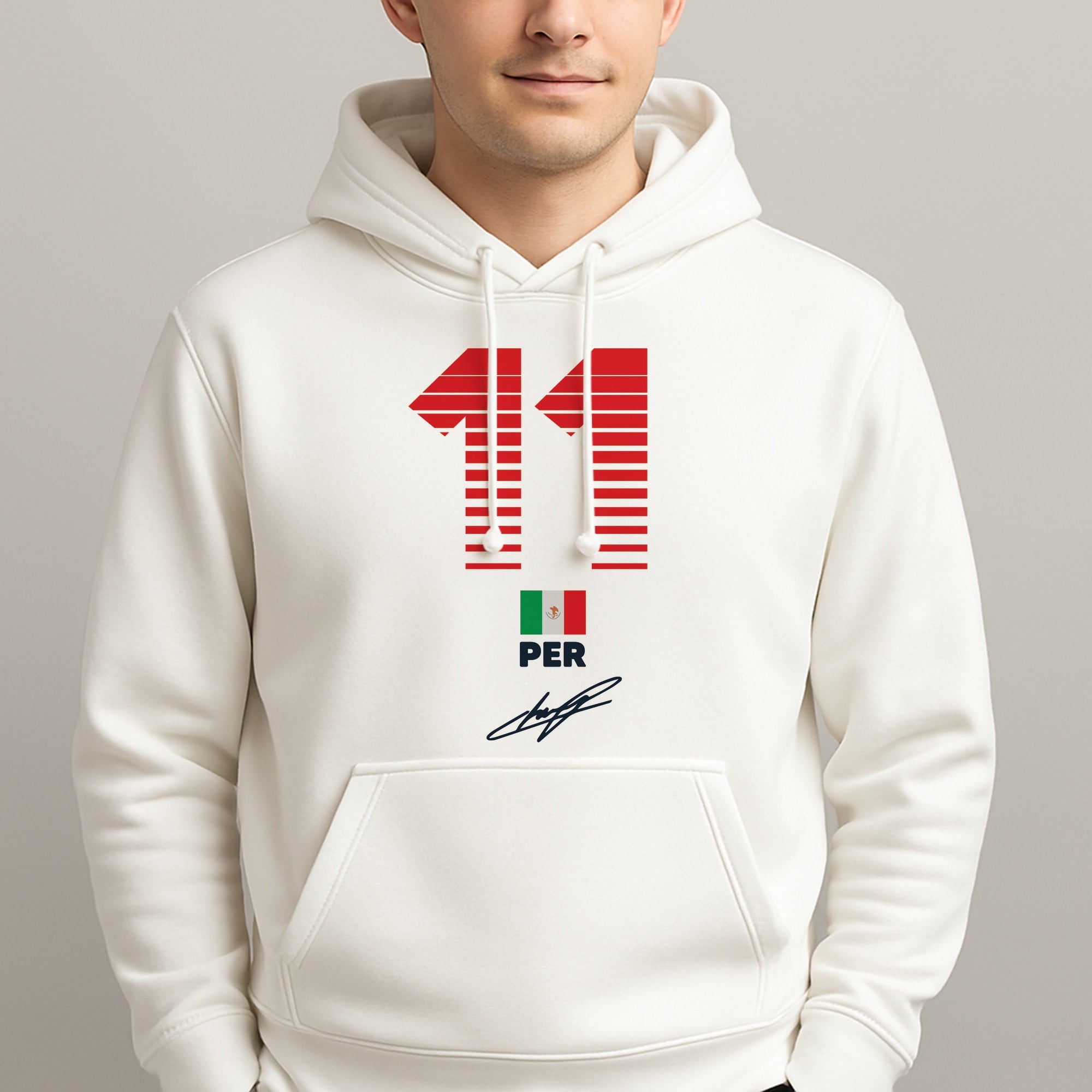 Perez - F1 Unisex Hooded Pullover