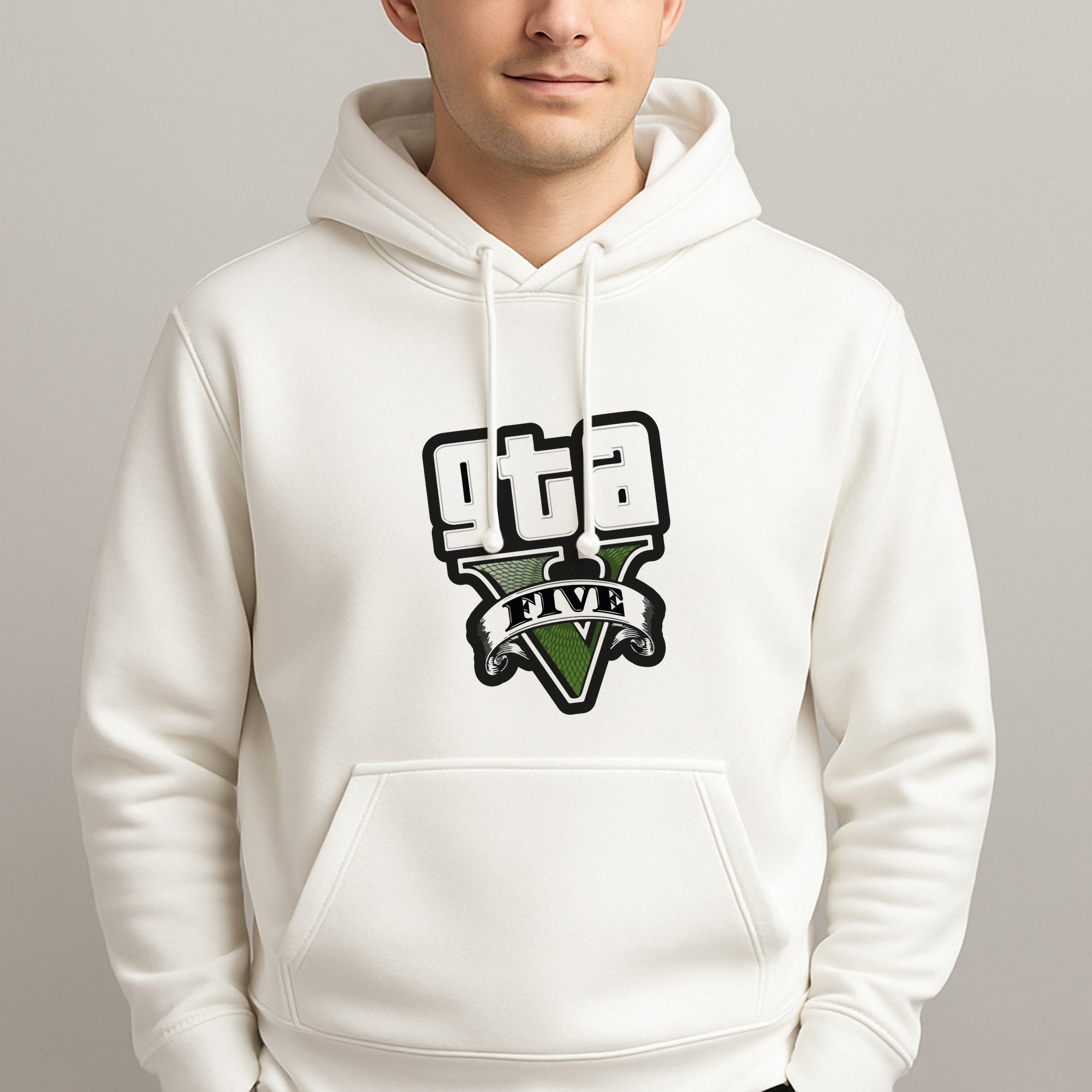 Green Five - Video Game Unisex Hooded Pullover