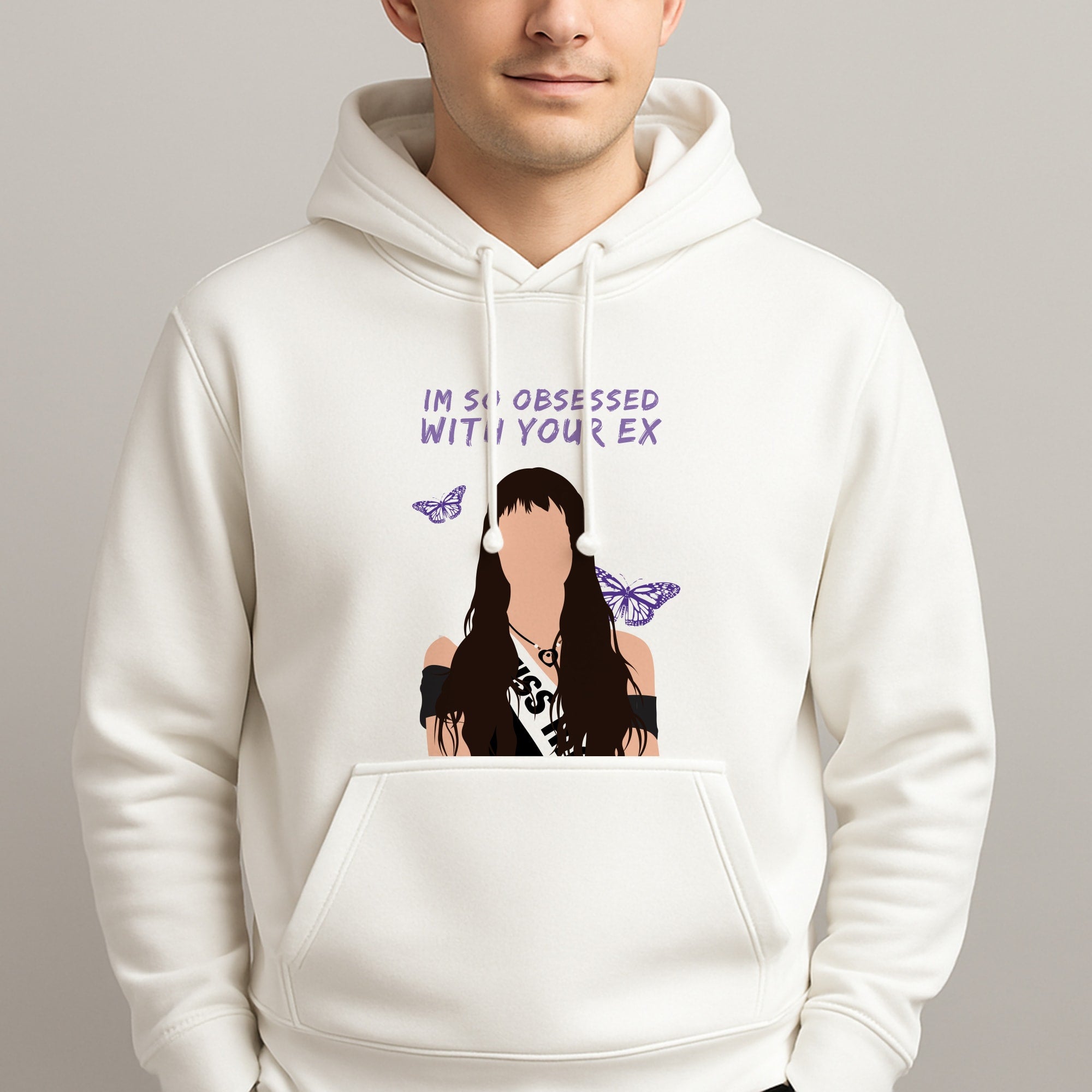 Obsessed With Your Ex Unisex Hooded Pullover
