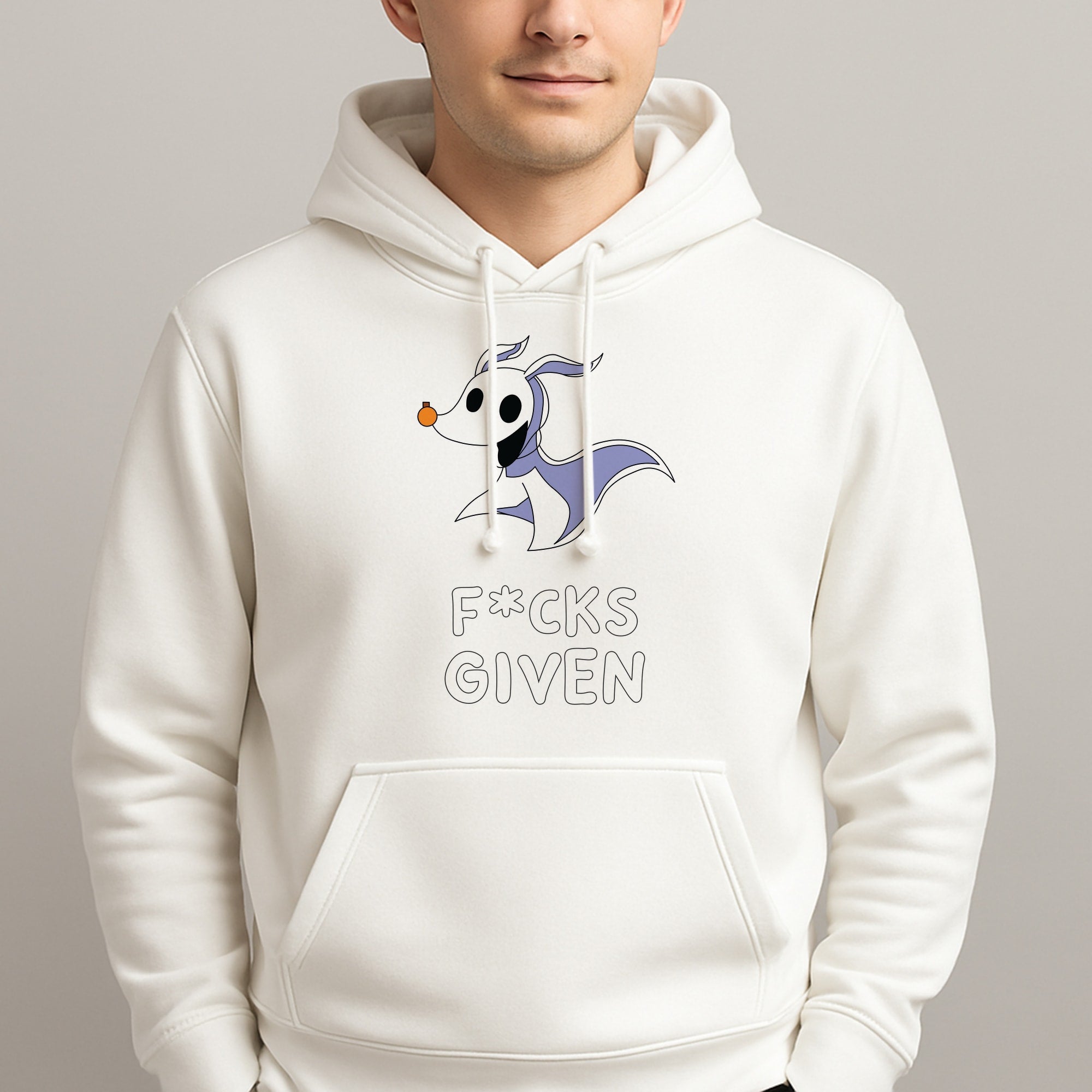 Zero F*cks Unisex Hooded Pullover