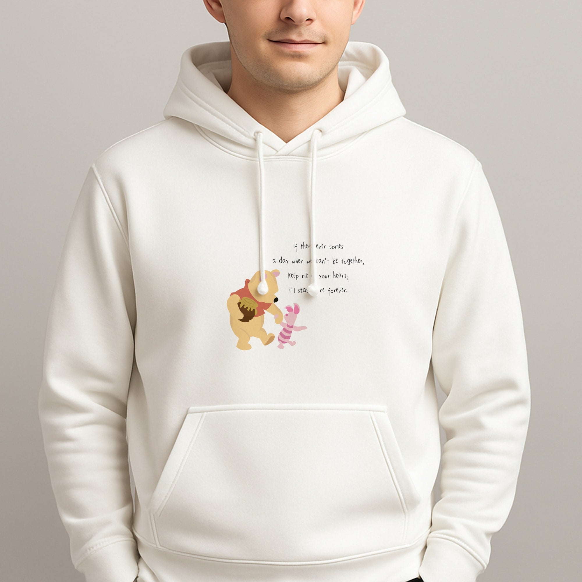 I'll Stay There Forever - Winnie Unisex Hooded Pullover