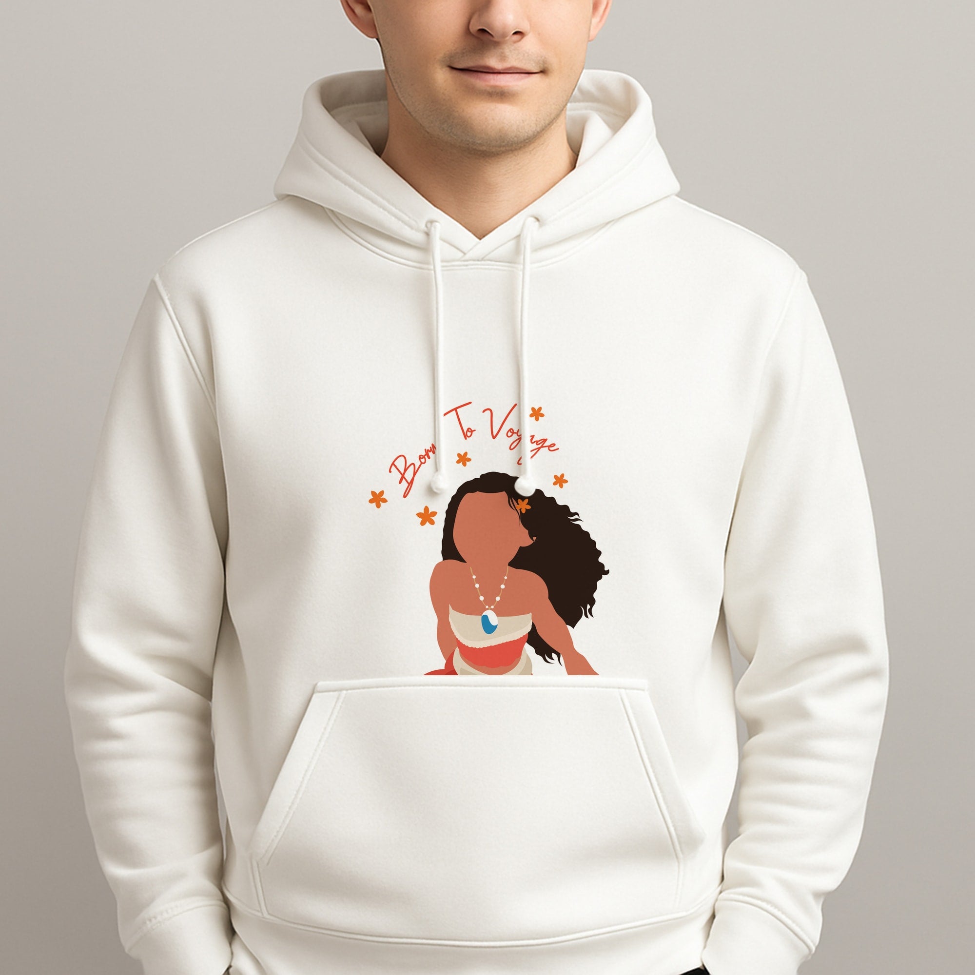 Born To Voyage Unisex Hooded Pullover