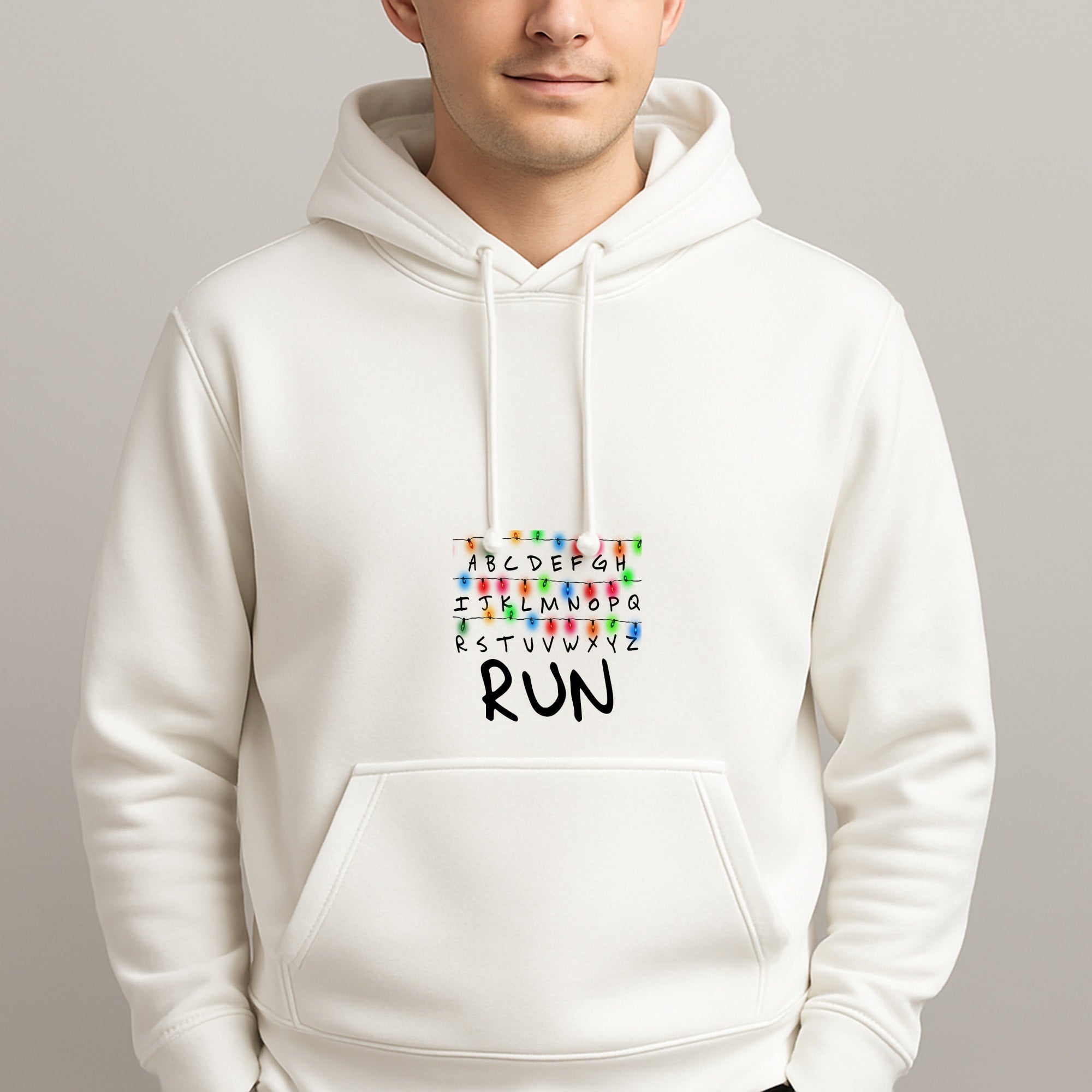 Run Unisex Hooded Pullover