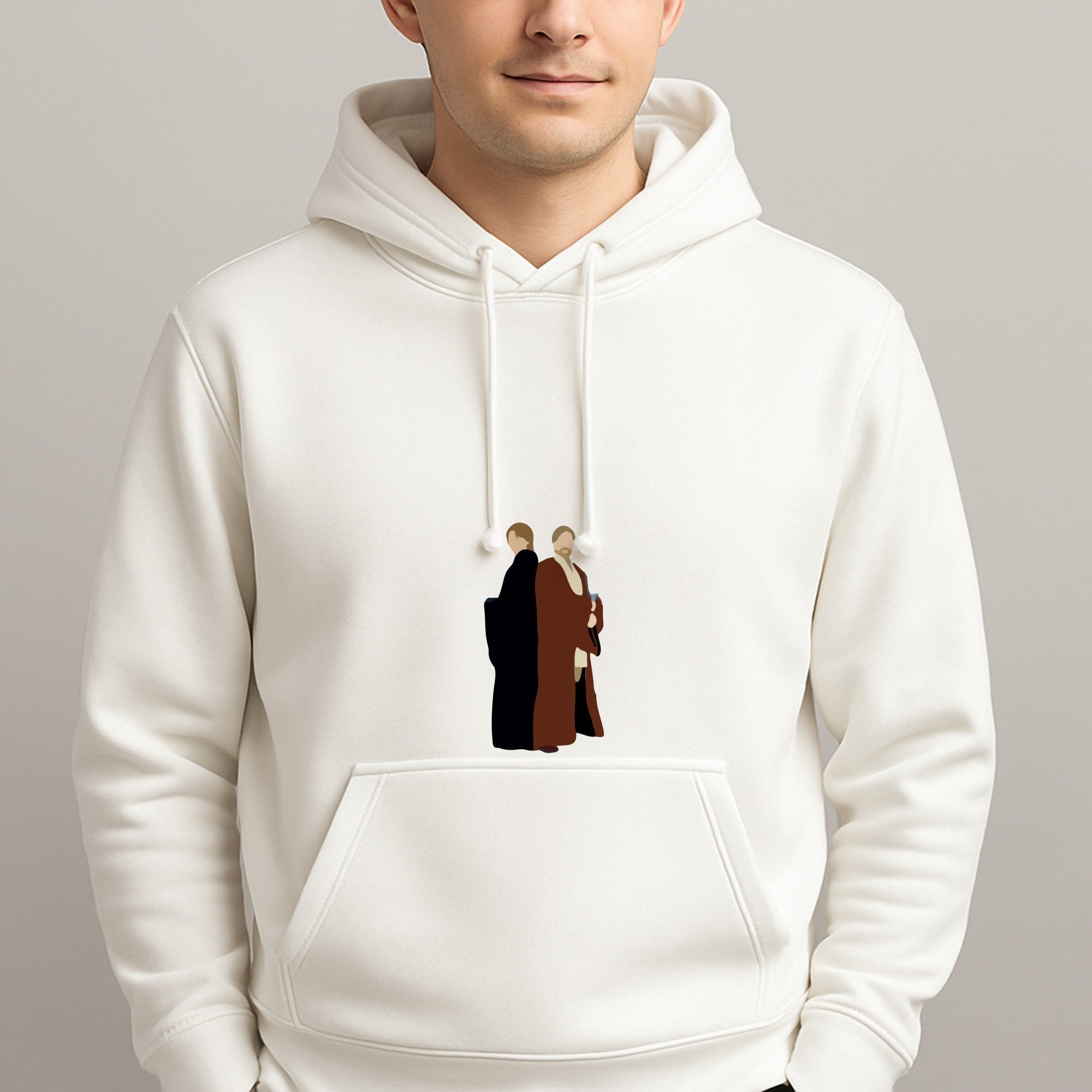 Skywalker and Kenobi Unisex Hooded Pullover