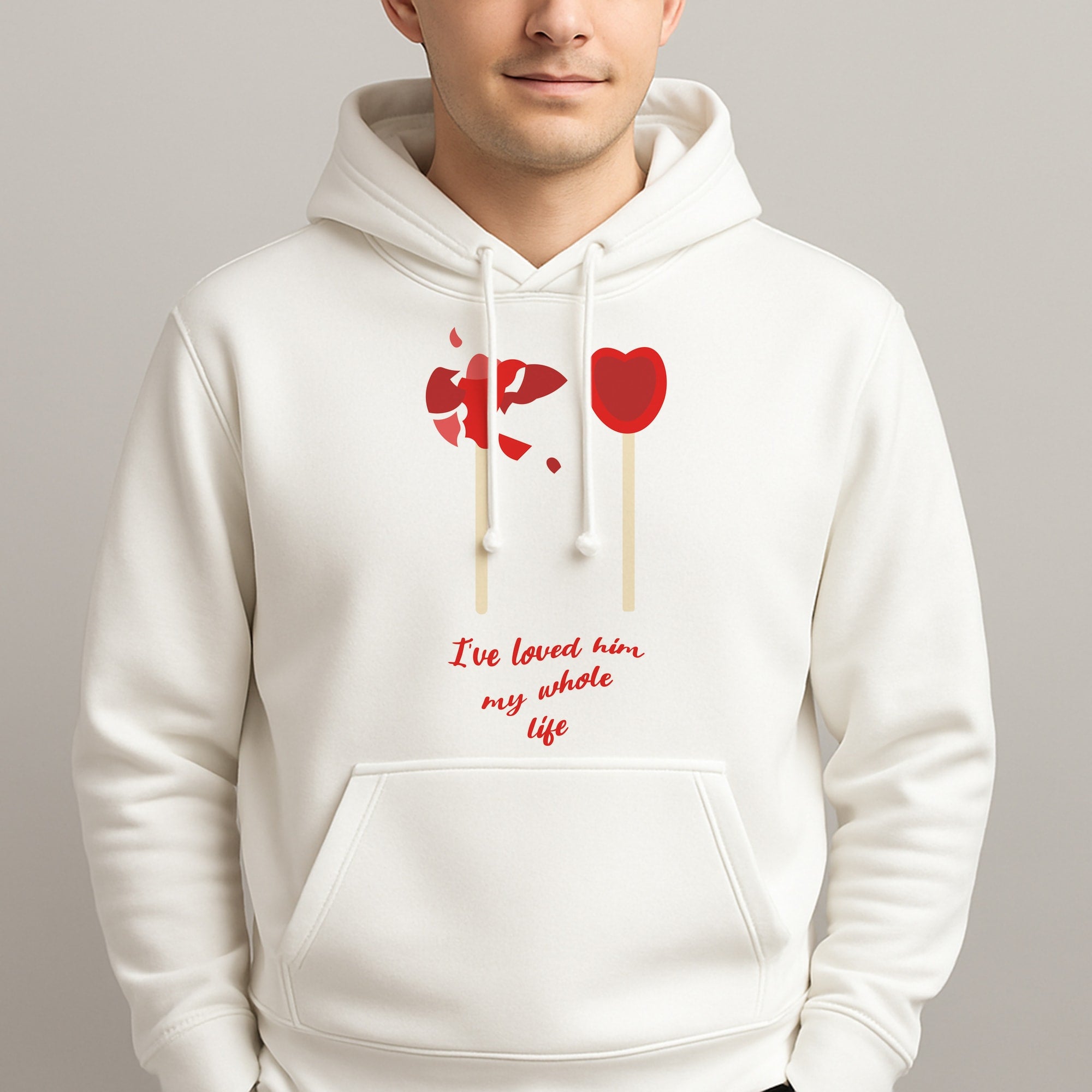 I've Loved Him My Whole Life Unisex Hooded Pullover