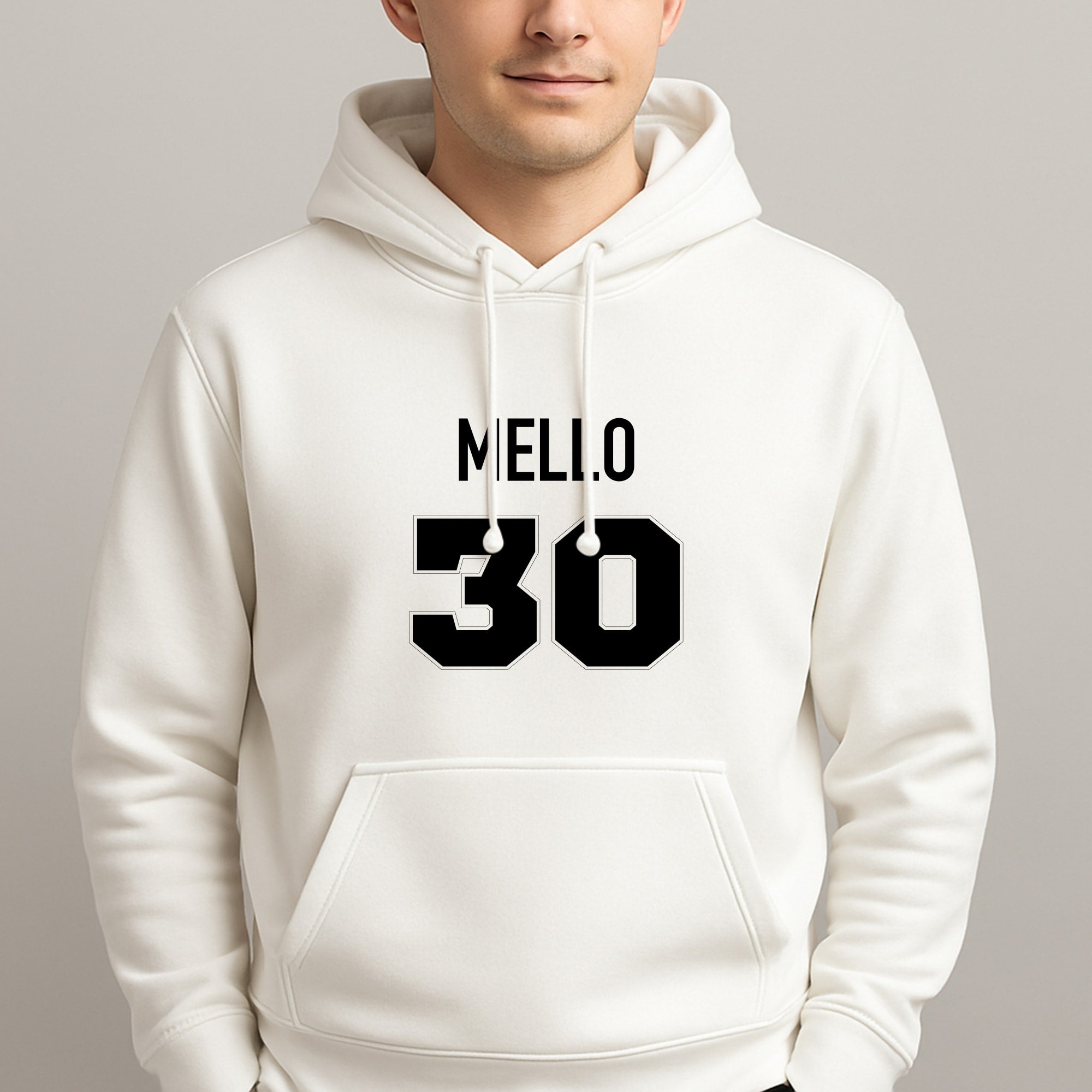 Mello 30  Unisex Hooded Pullover