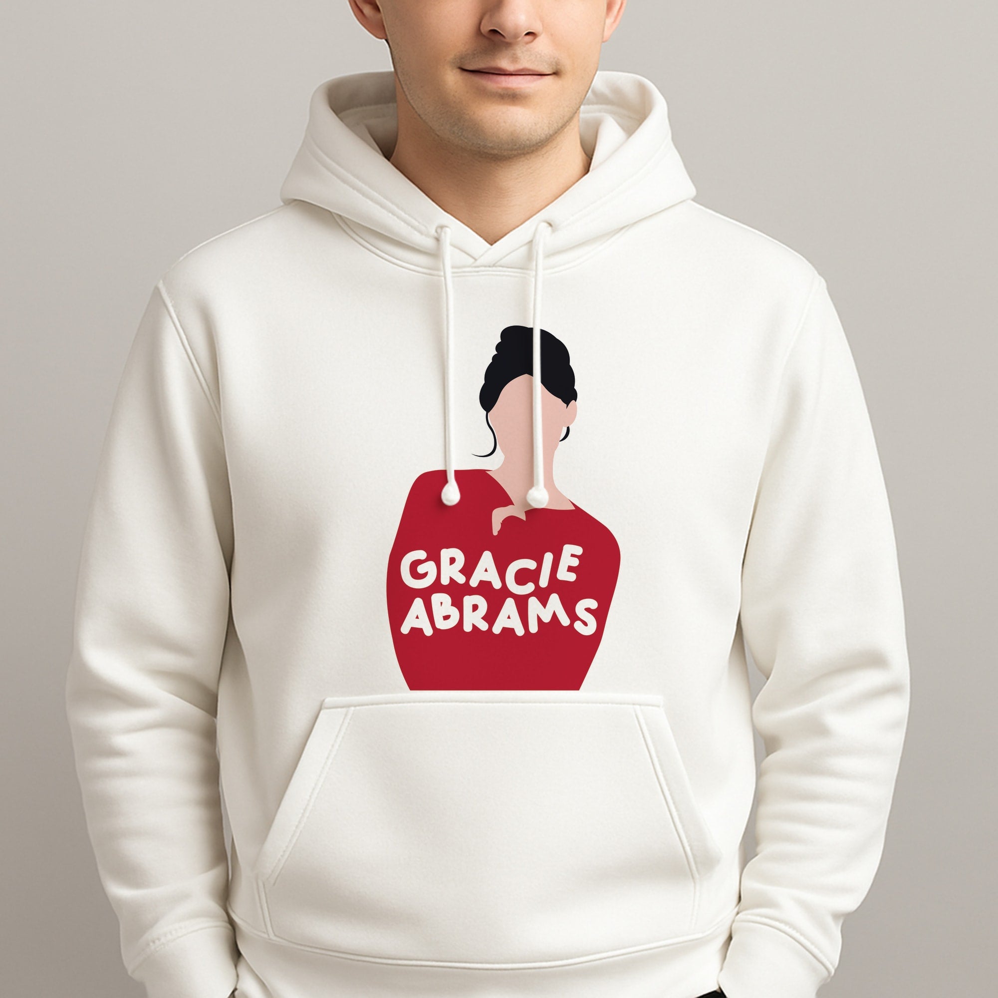 Portrait - Abrams Unisex Hooded Pullover