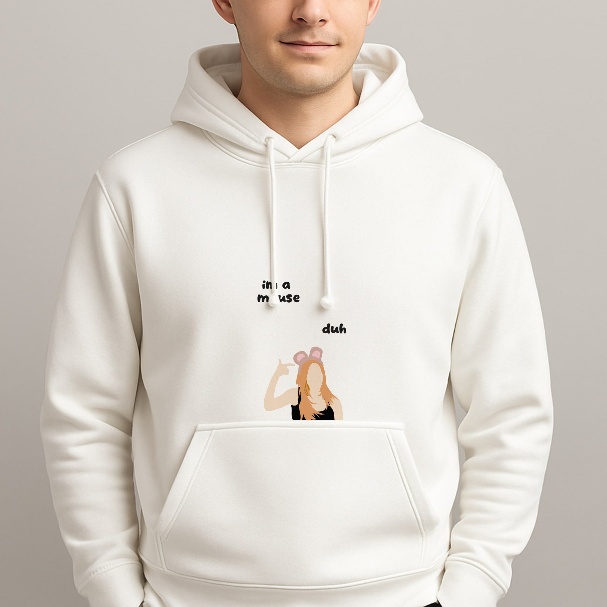 I'm a mouse Halloween - Mean Girls Unisex Hooded Pullover