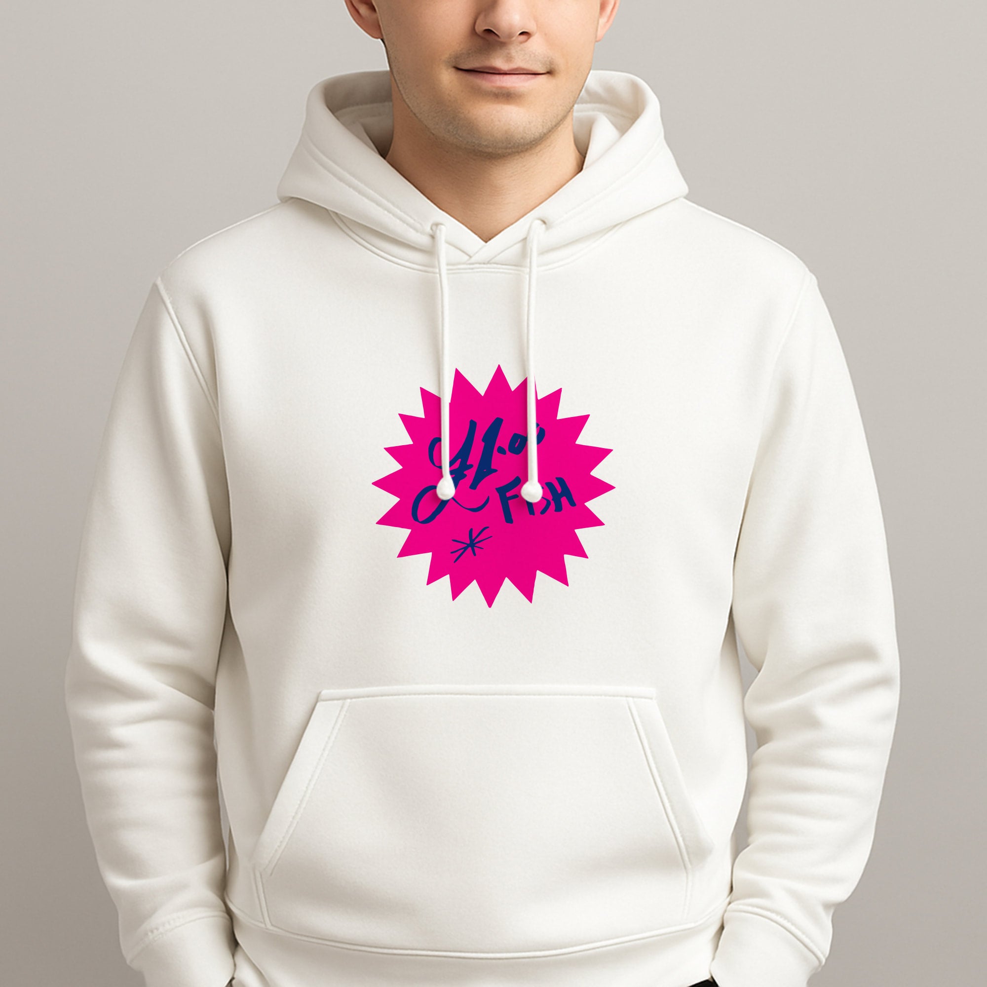 One Pound Fish - British Pop Culture Unisex Hooded Pullover