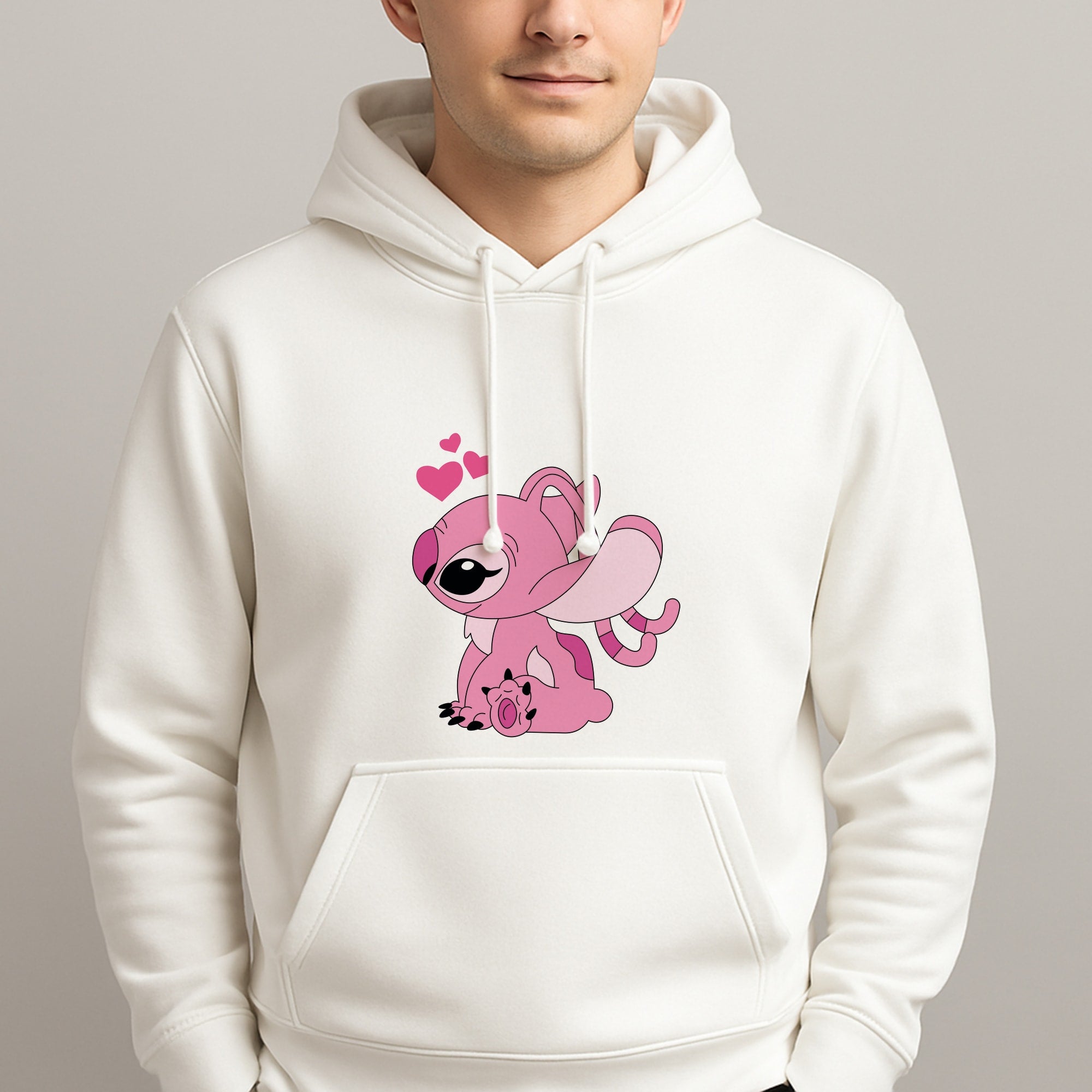 Angel Valentine's Unisex Hooded Pullover