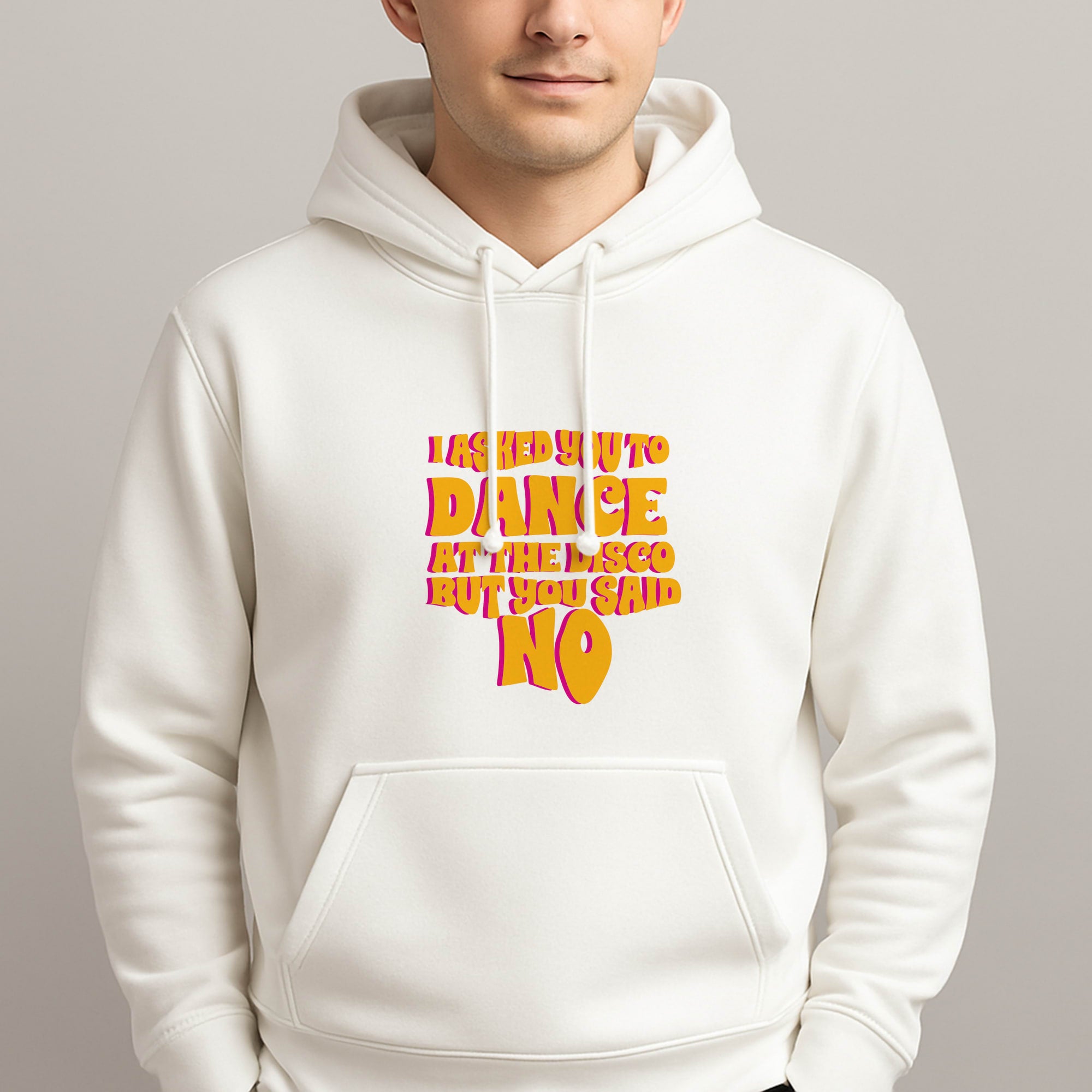 I Asked You To Dance At The Disco But You Said No - Bust Band Unisex Hooded Pullover