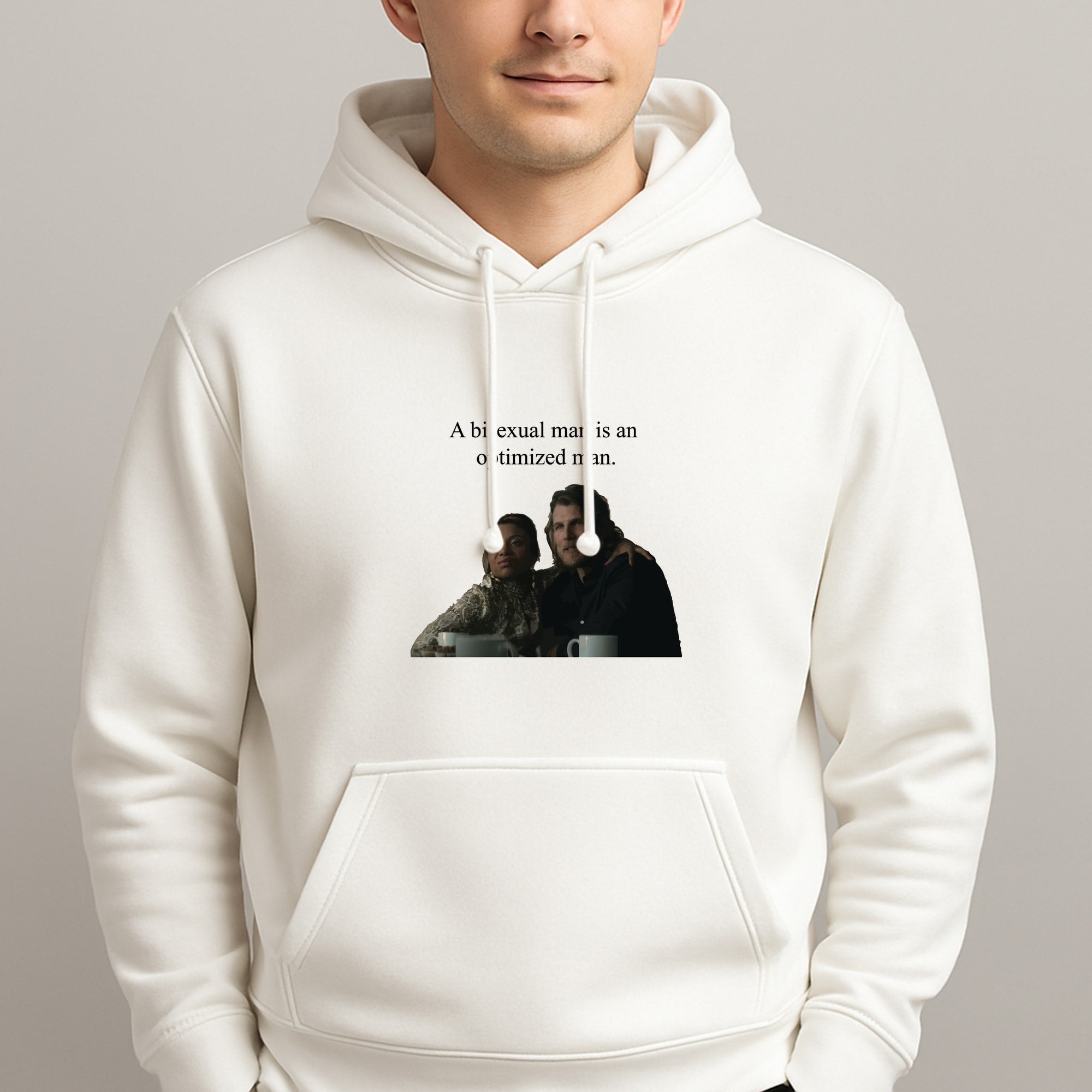A Bisexual Man Unisex Hooded Pullover