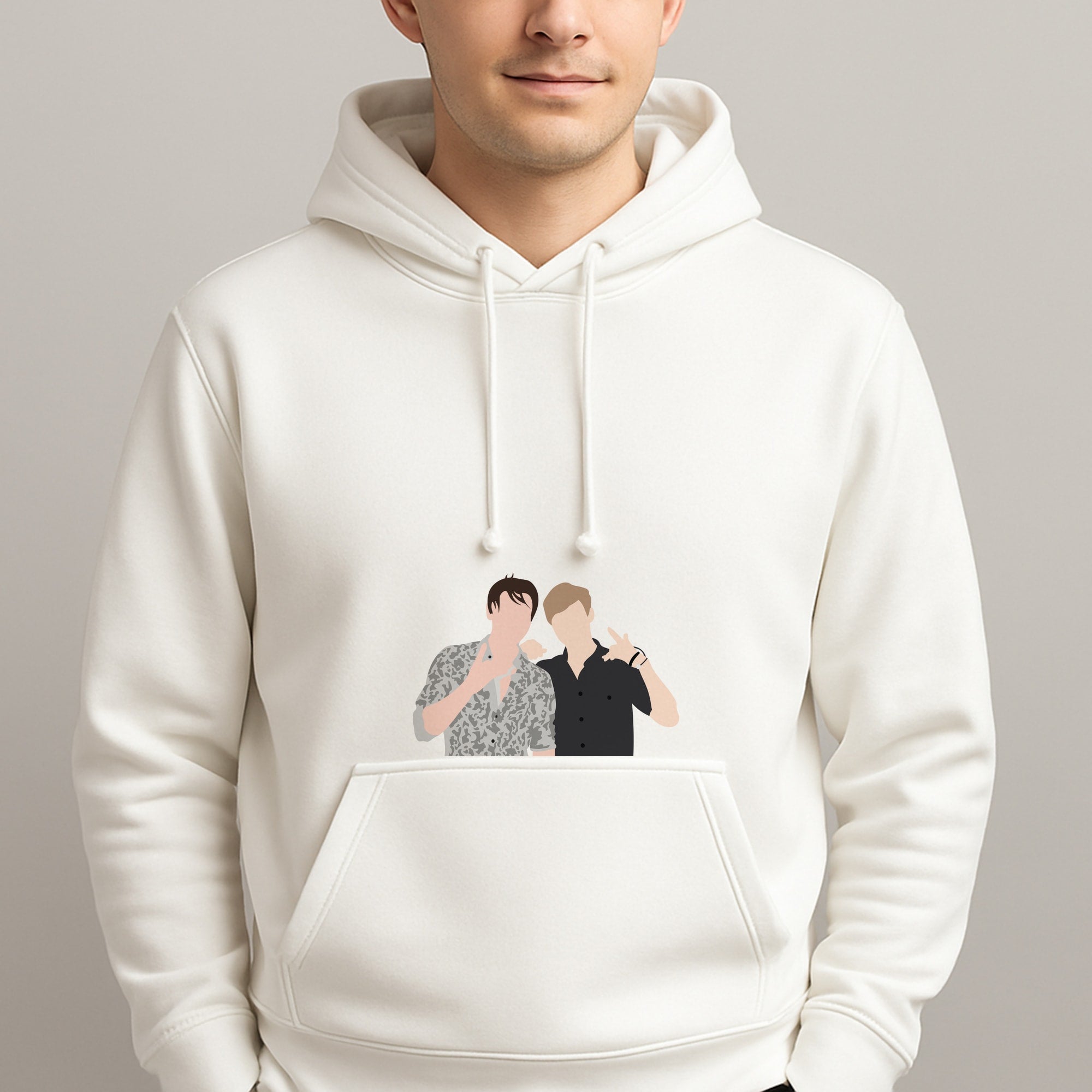 Pose - S & C Unisex Hooded Pullover