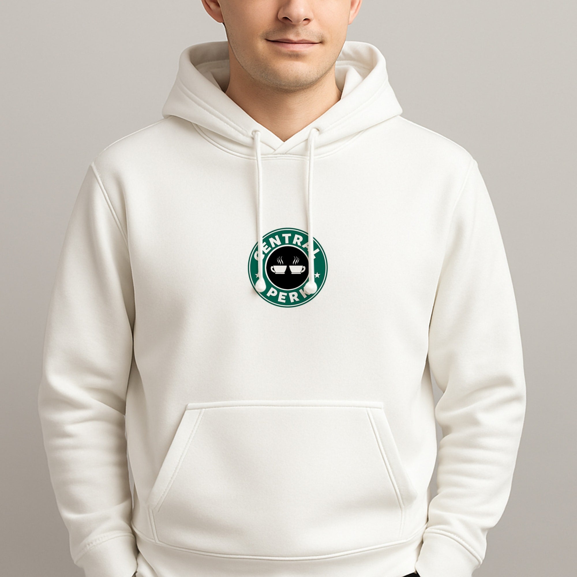 Central Perk - Coffee Logo Unisex Hooded Pullover