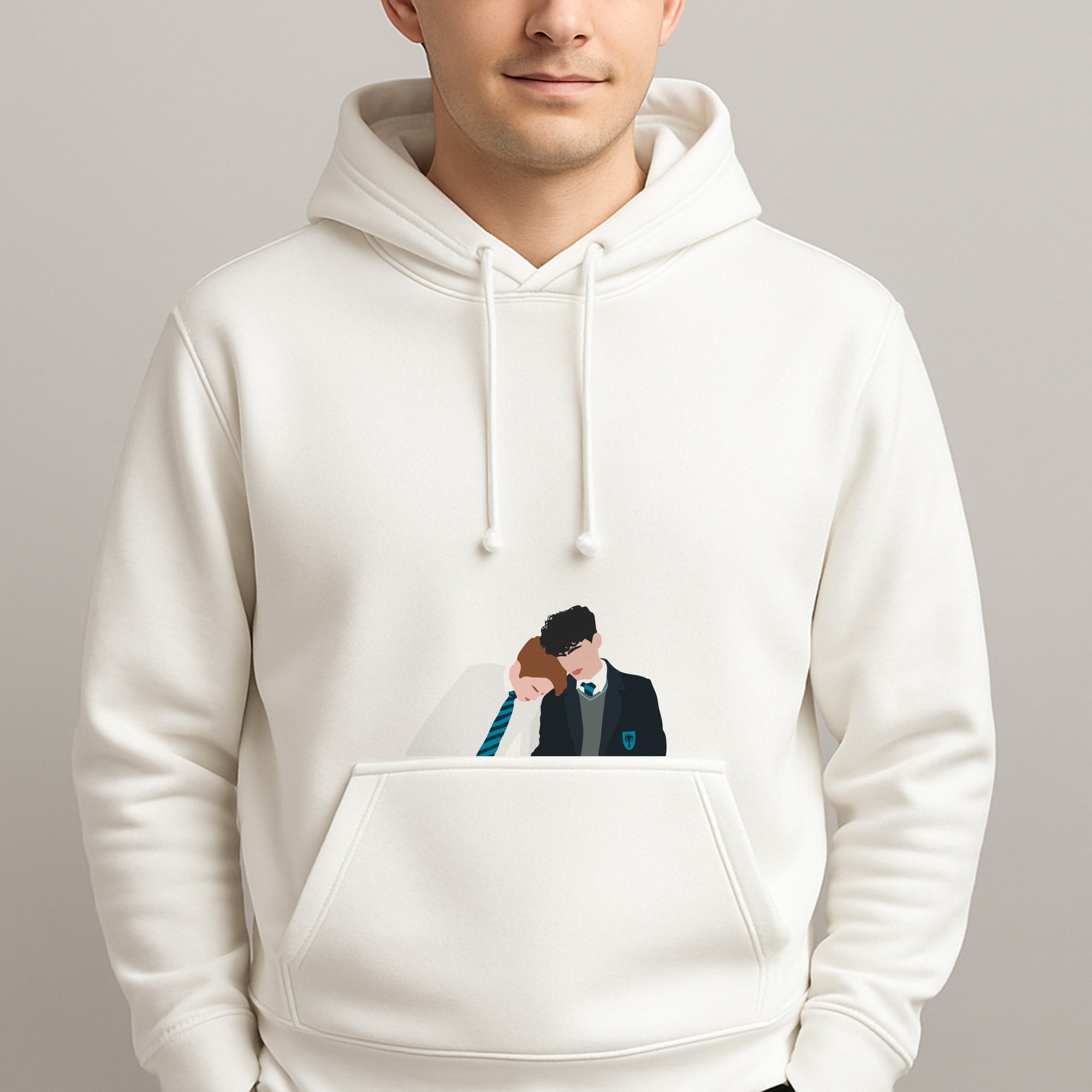 Nick And Charlie School Clothes - Heart TV Unisex Hooded Pullover