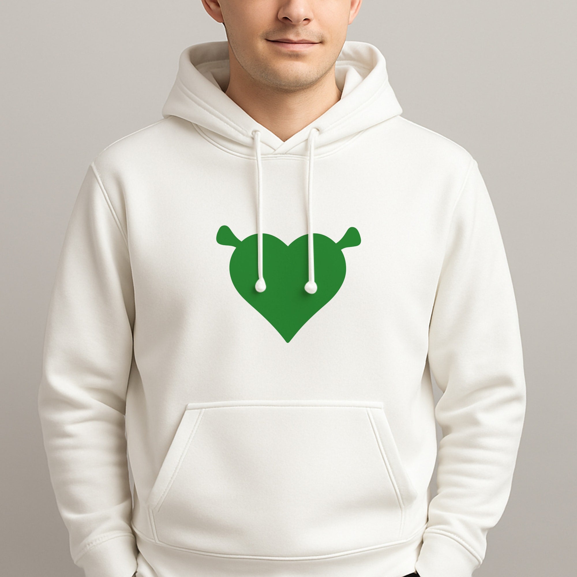 Green Ogre Heart Hoodie