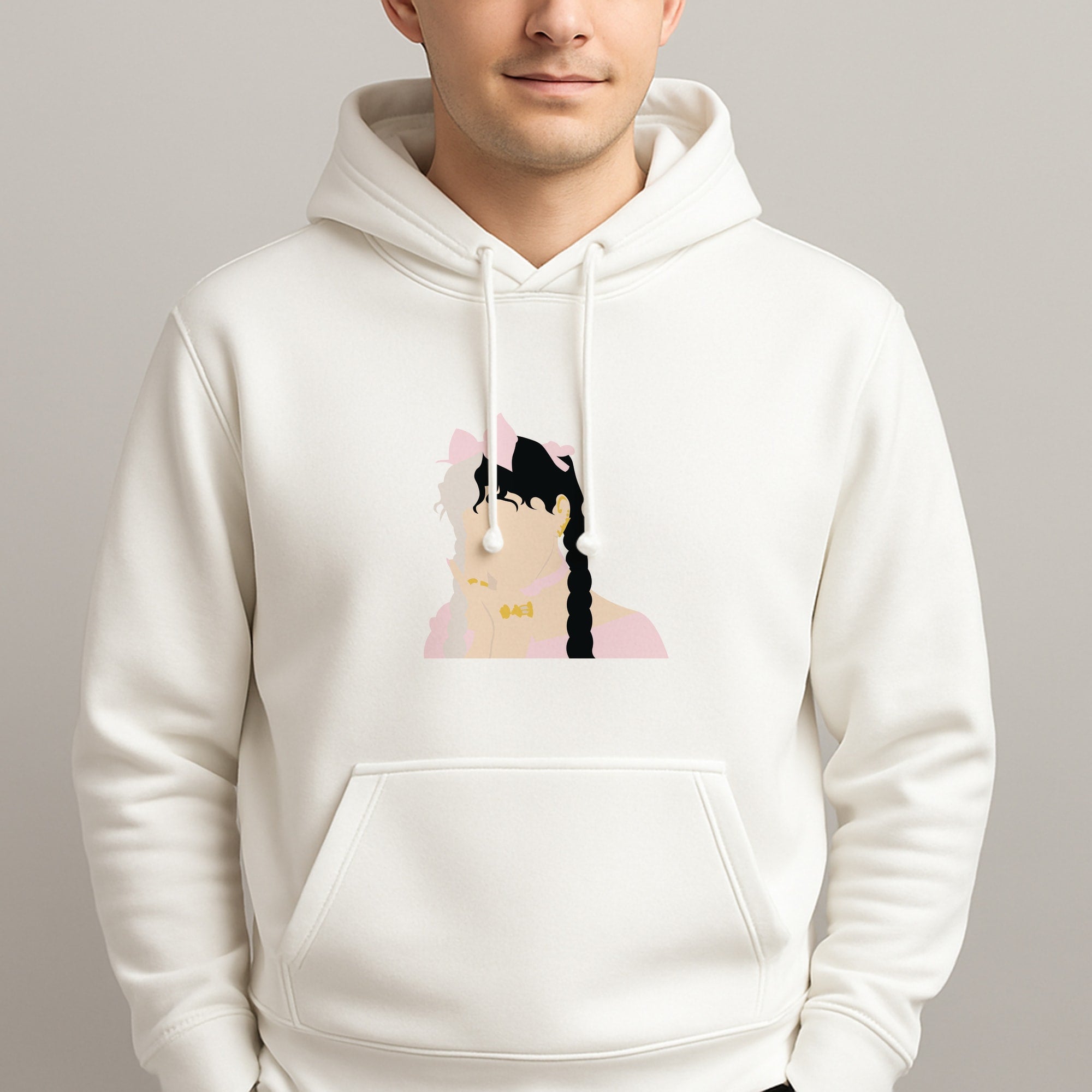 Bow Unisex Hooded Pullover