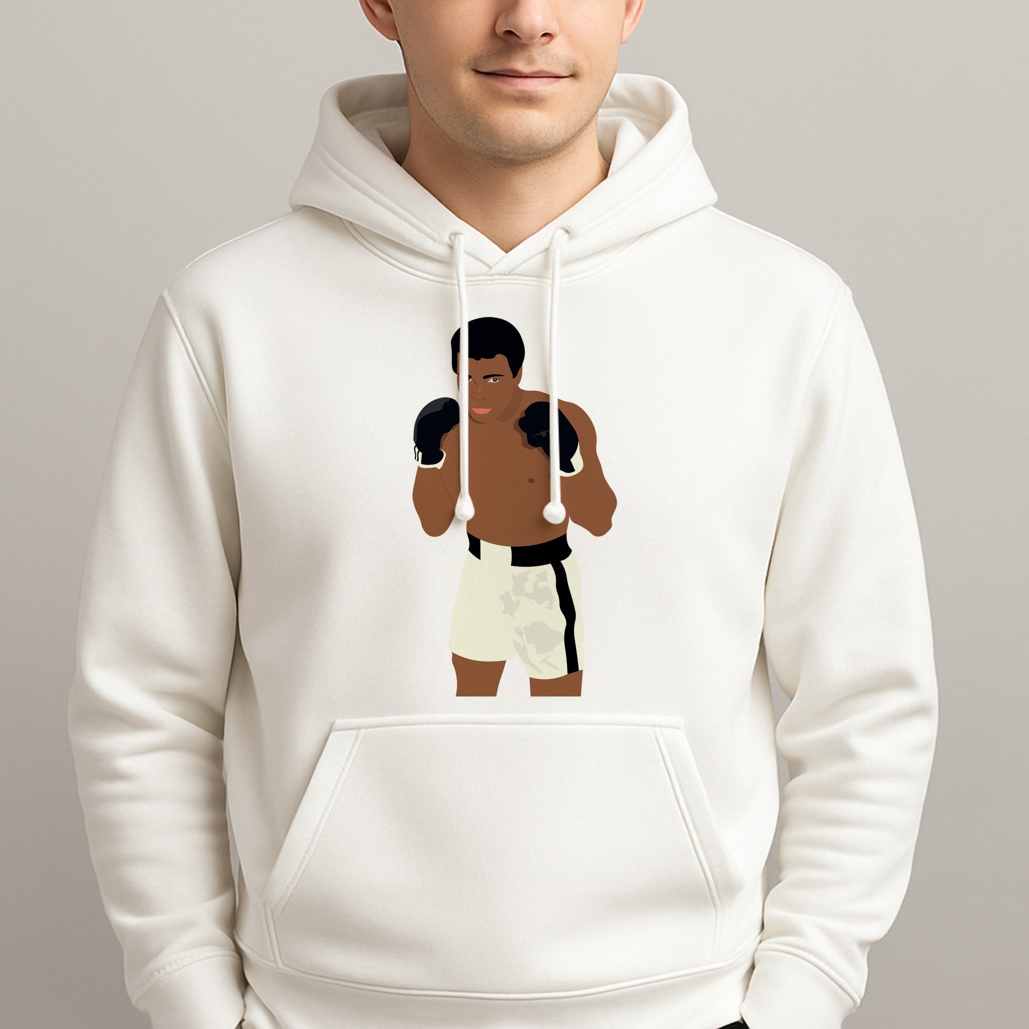 Ali - Boxing Unisex Hooded Pullover