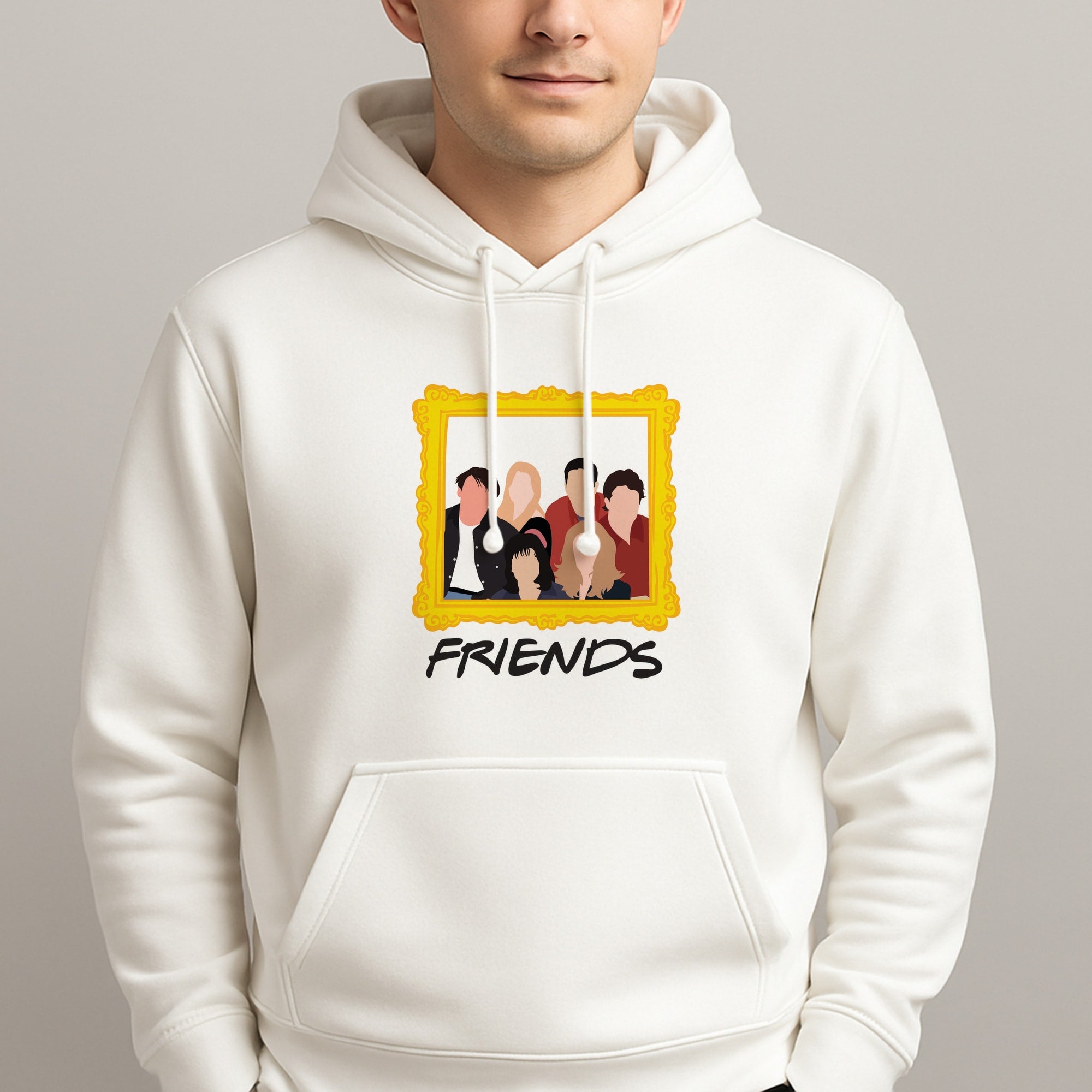 Cast Photo Frame Unisex Hooded Pullover