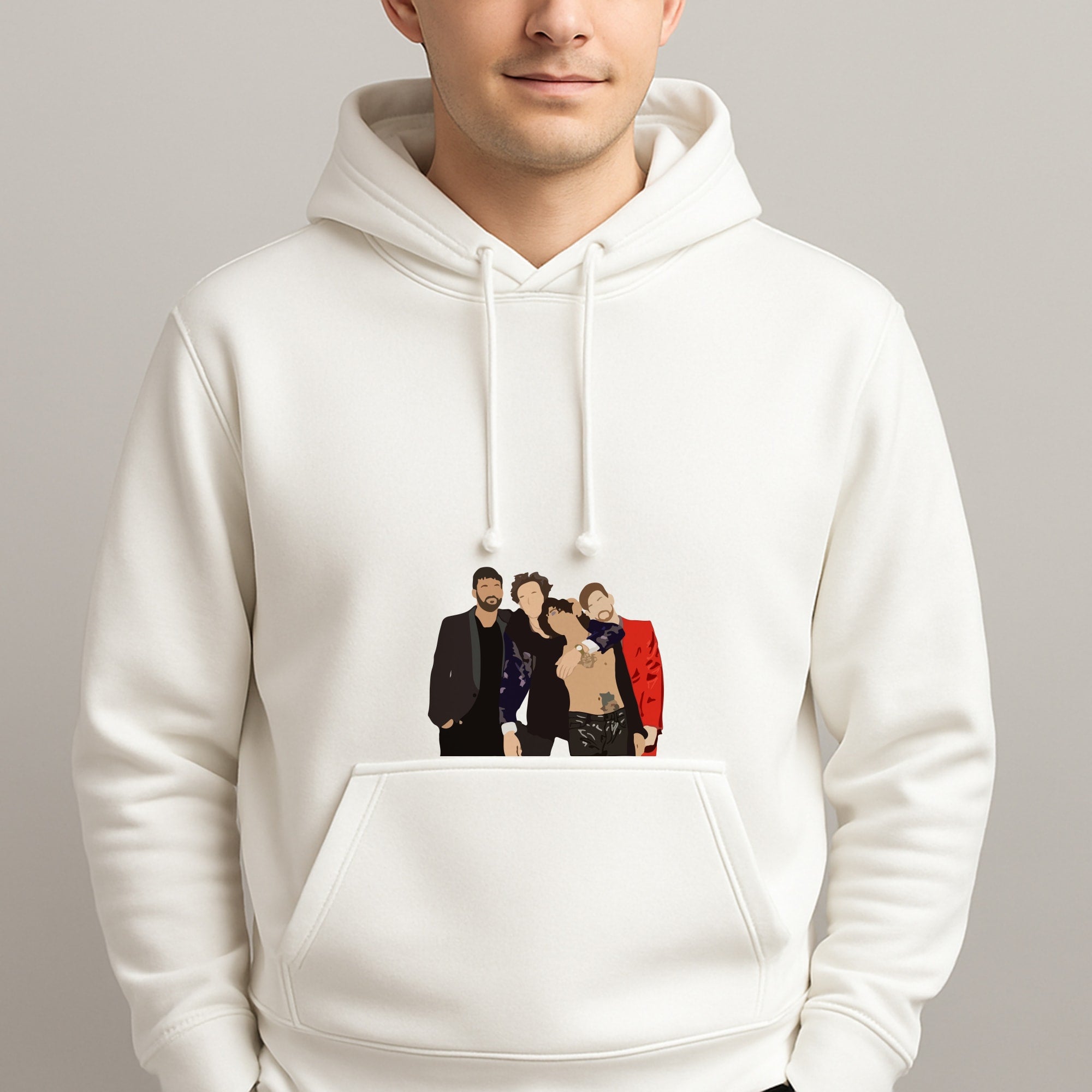 1975 Band Unisex Hooded Pullover