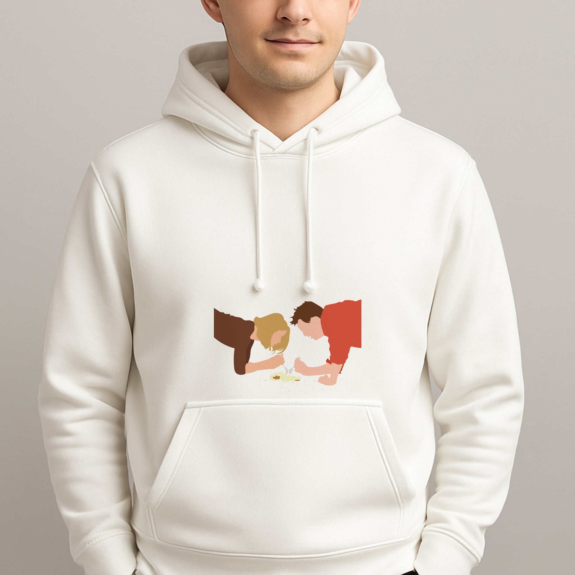 Eating Some Food Unisex Hooded Pullover