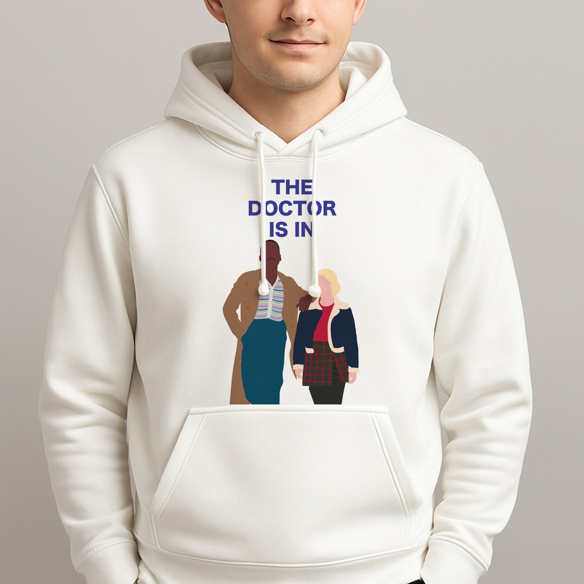 The Doctor Is In - Doctor Who Unisex Hooded Pullover