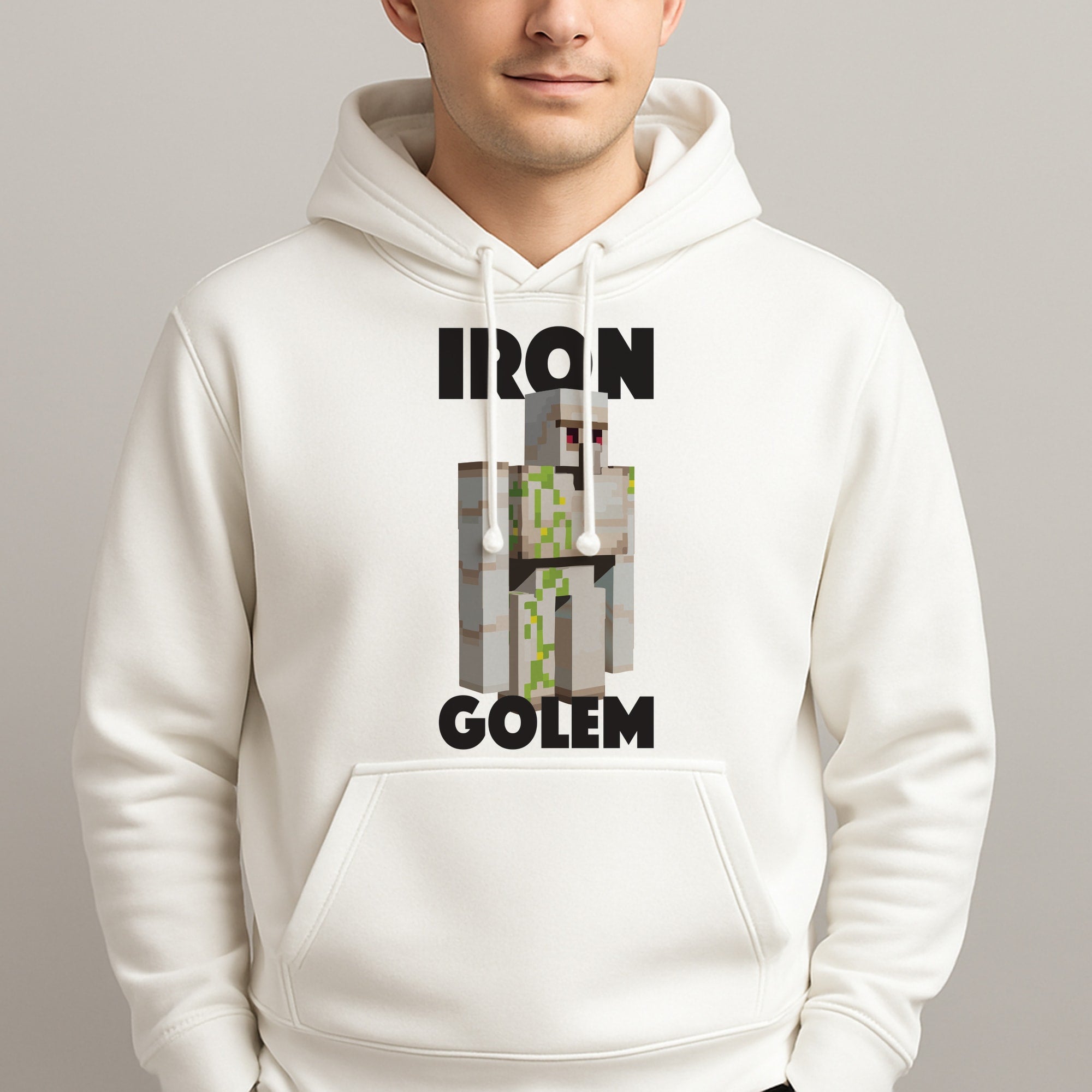 Iron Golem Unisex Hooded Pullover