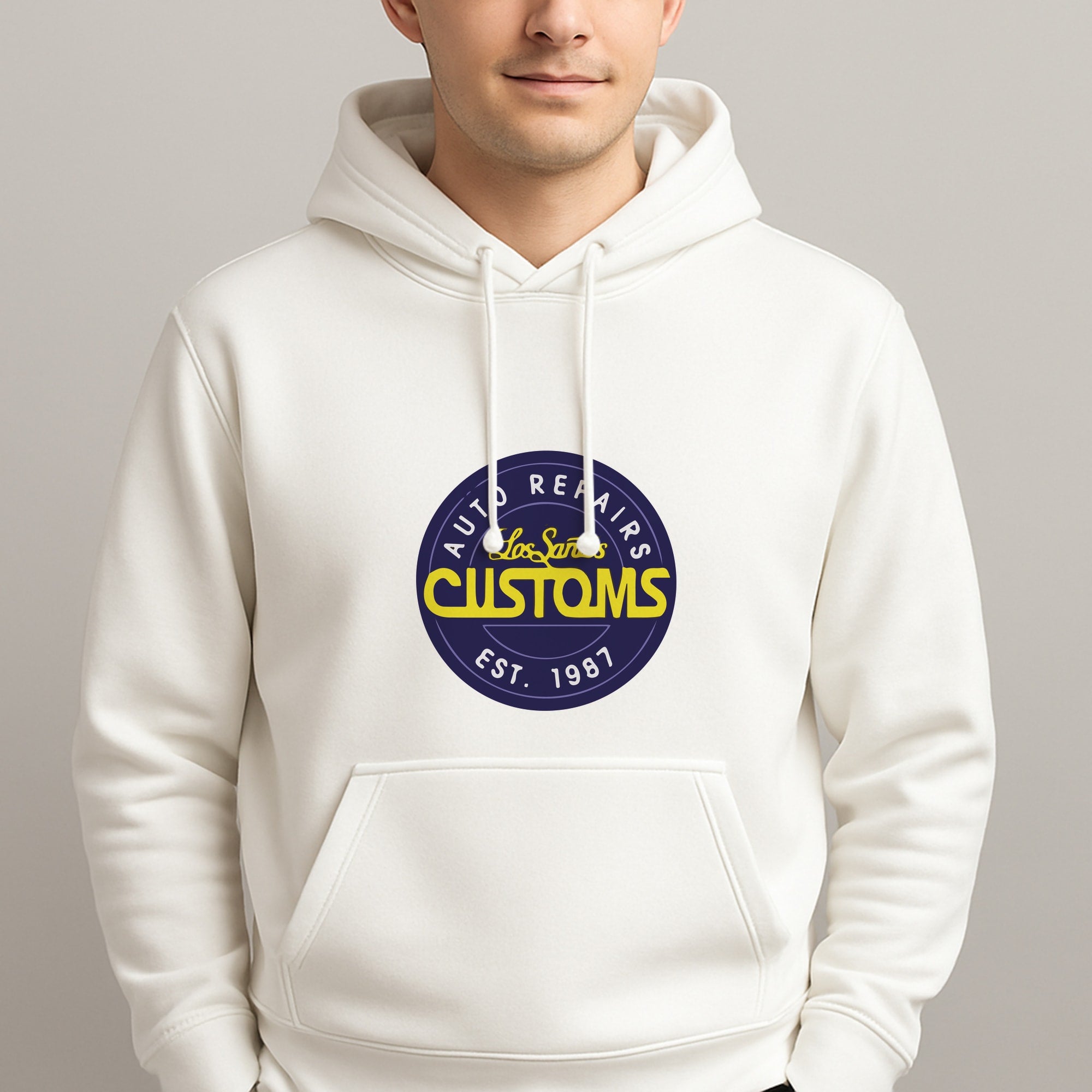 Los Santos Customs - Video Game Unisex Hooded Pullover