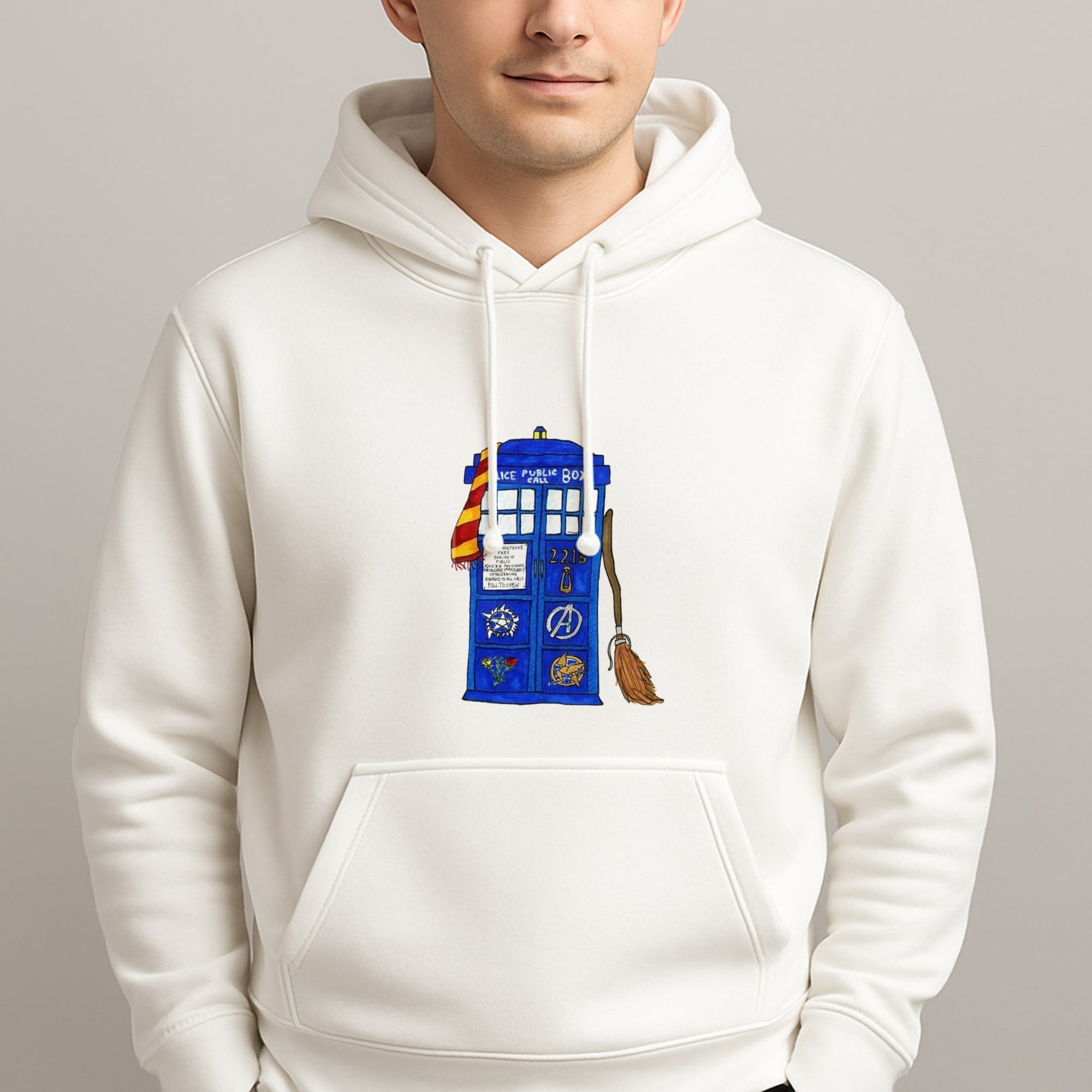 Multifandom Cartoon Unisex Hooded Pullover