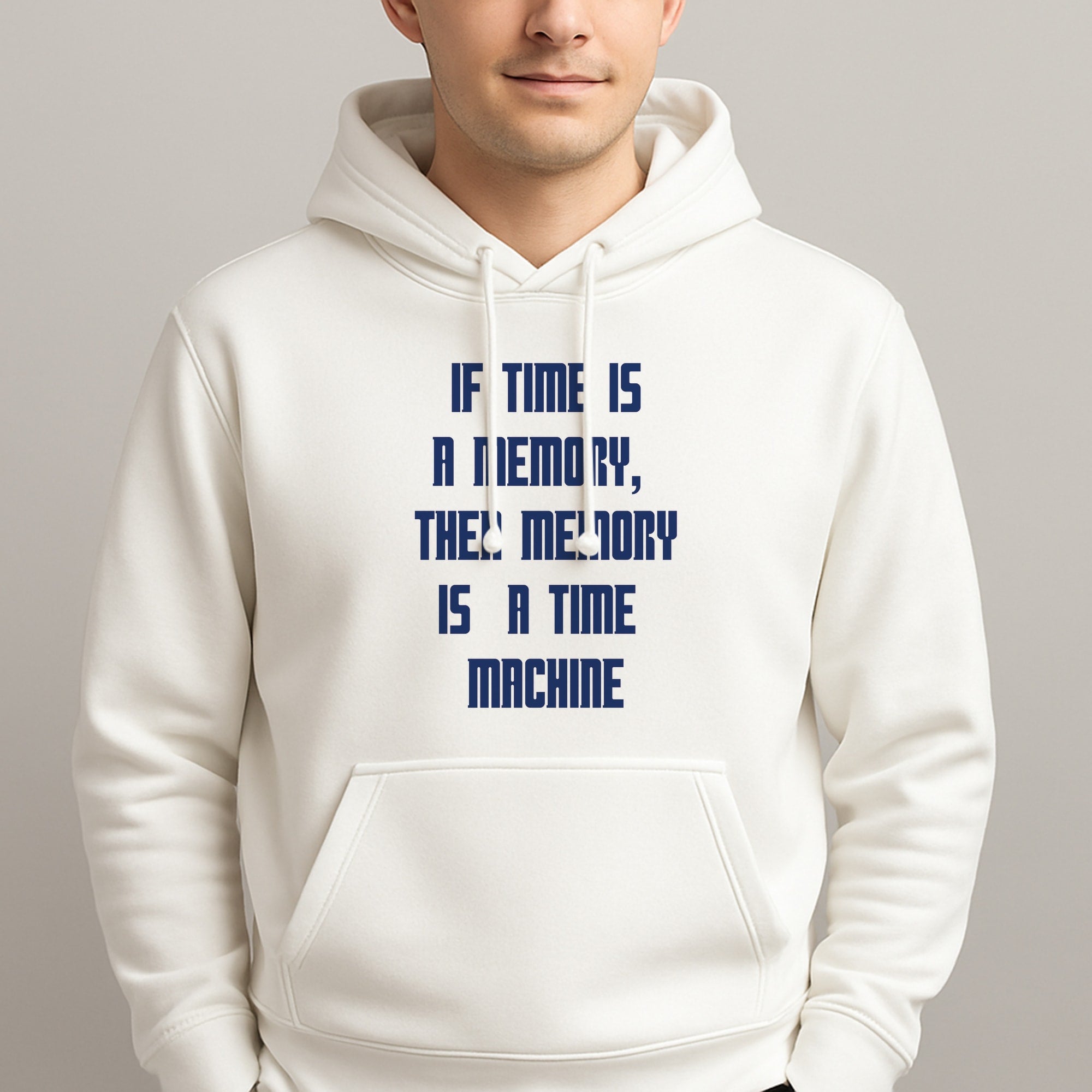 If Time Is A Memory - Doctor Who Unisex Hooded Pullover