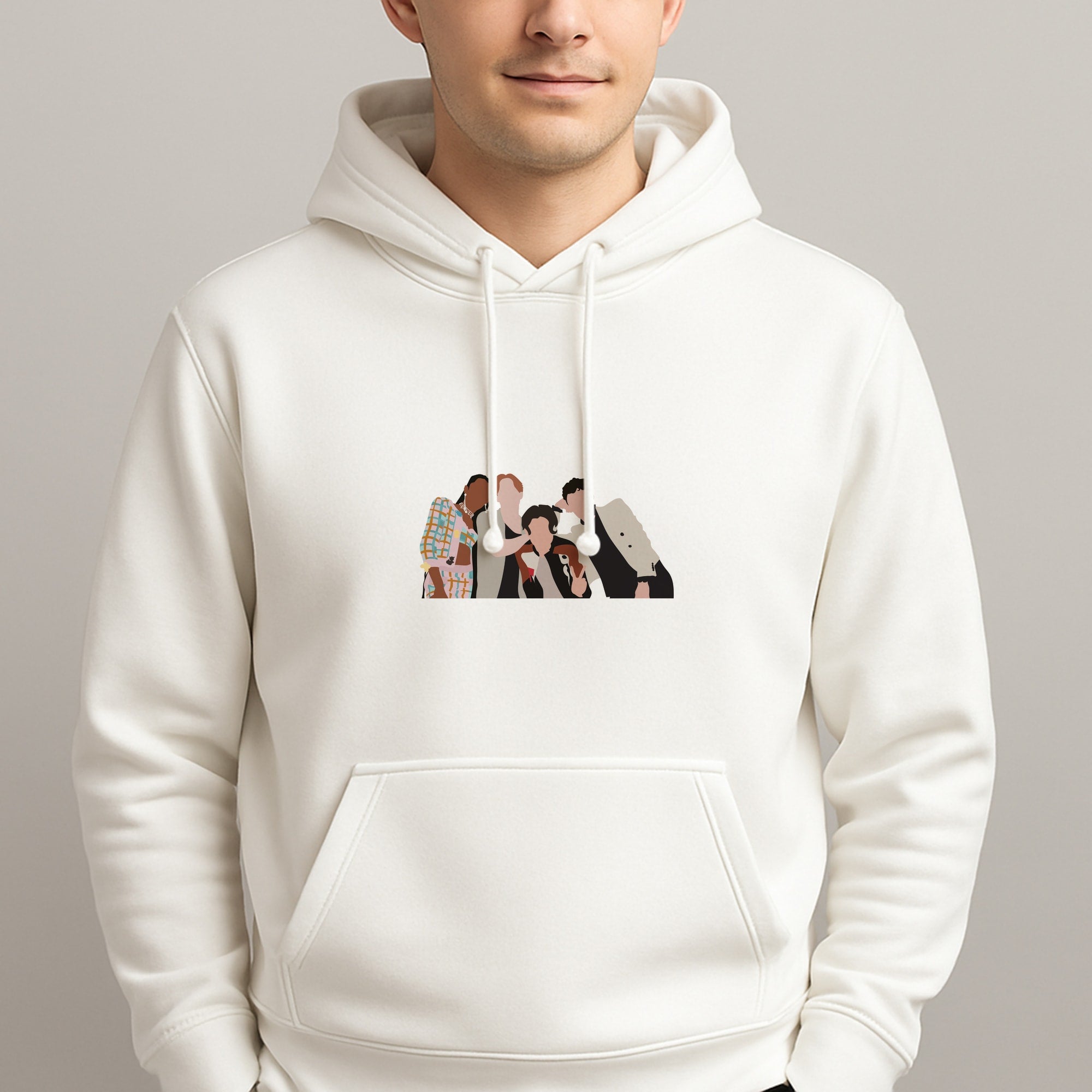The Heart Crew Unisex Hooded Pullover