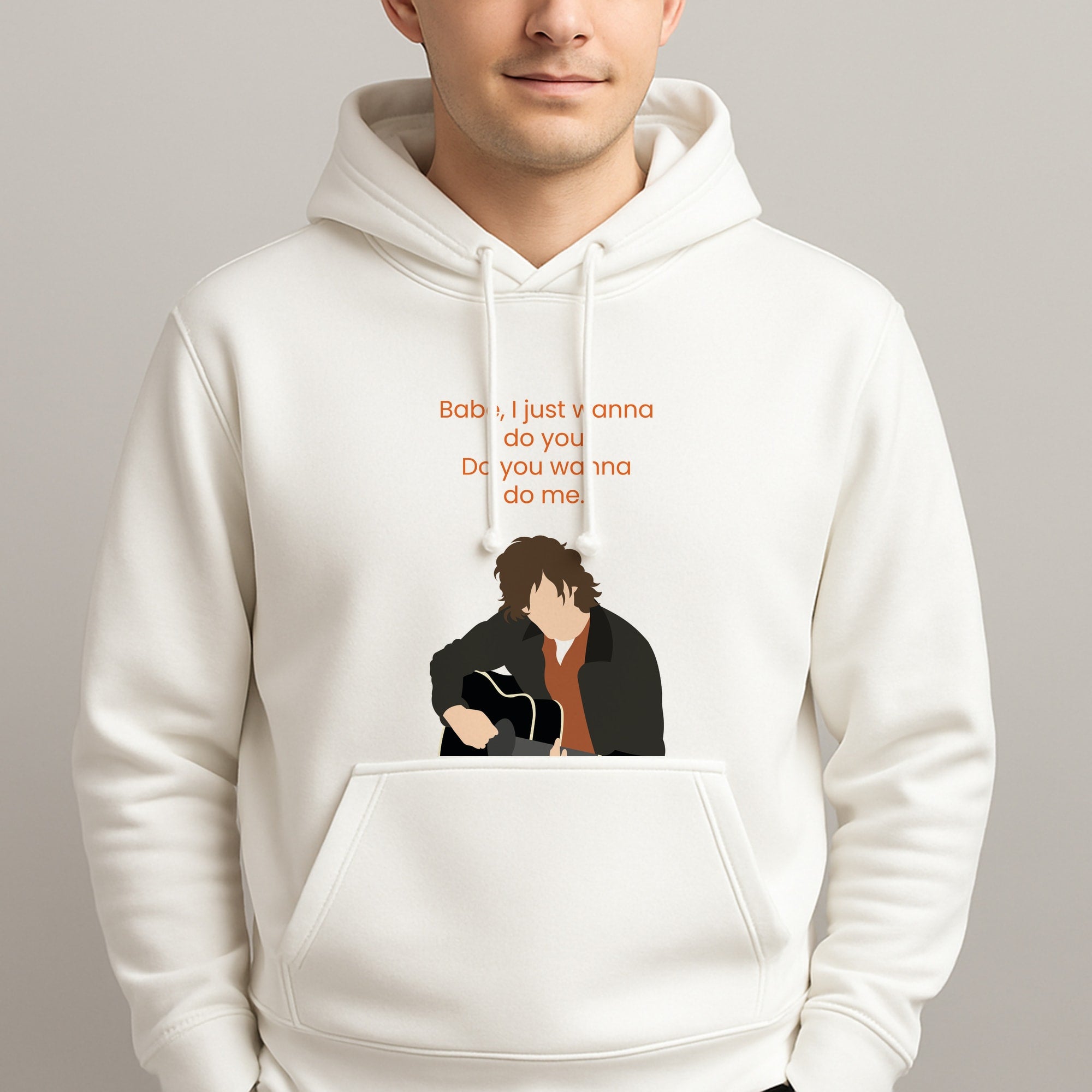 Babe I Just Wanna.. Unisex Hooded Pullover
